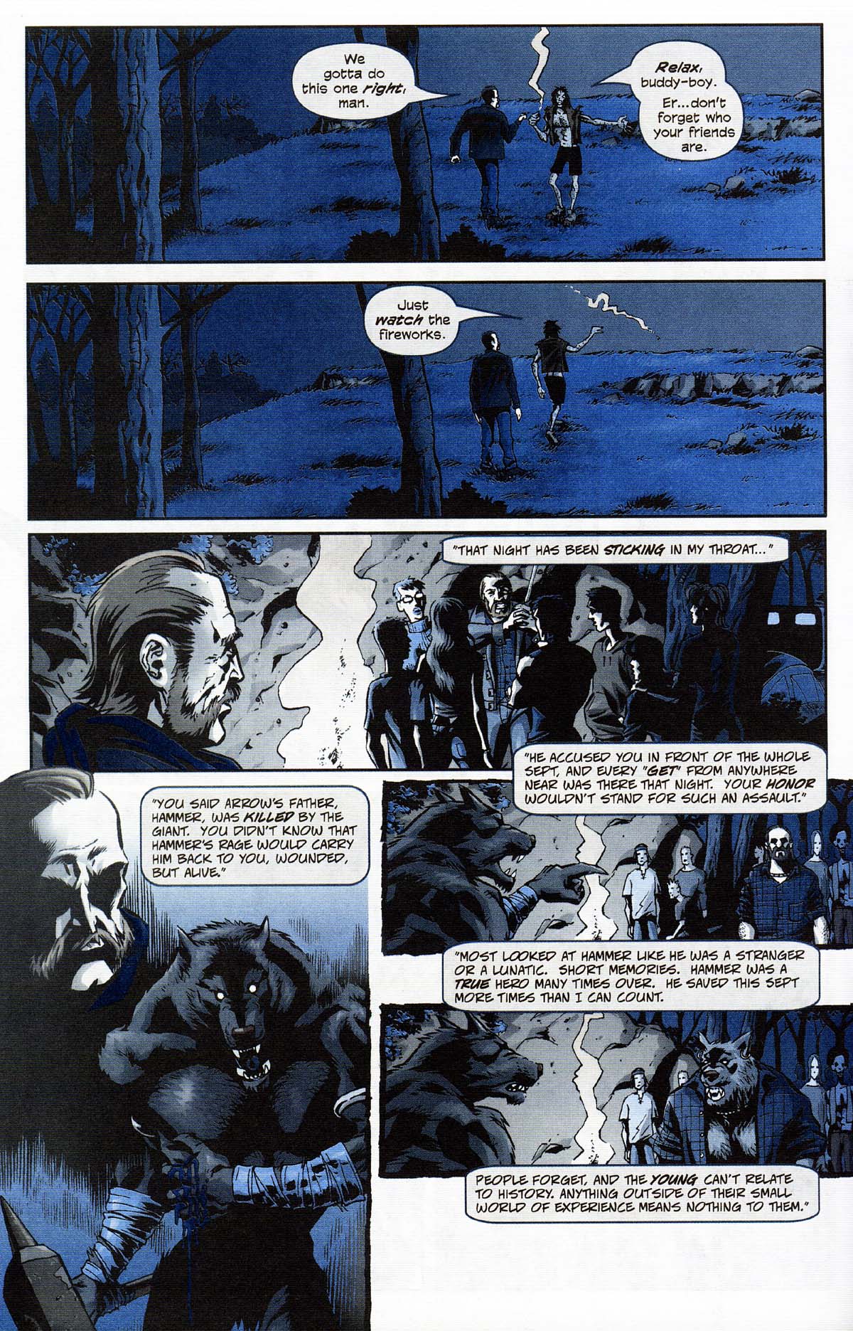 Read online Werewolf the Apocalypse comic -  Issue # Get of Fenris - 24