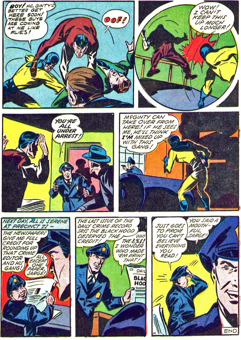 Read online Black Hood Comics comic -  Issue #10 - 13