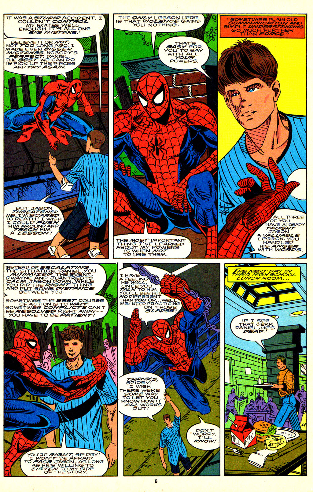 Read online Spider-Man "How to Beat the Bully" / Jubilee "Peer Pressure" comic -  Issue # Full - 18