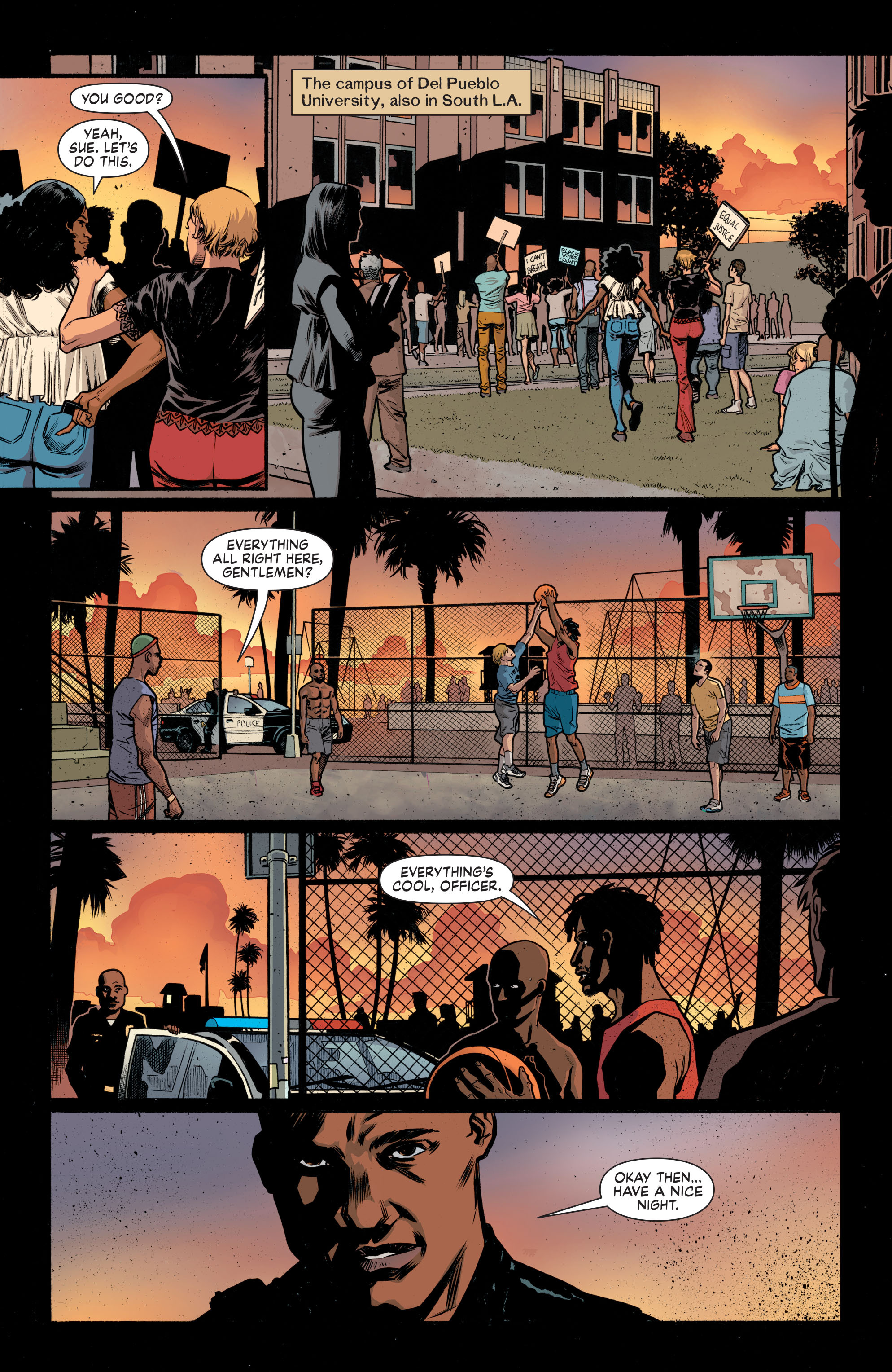 Read online Vigilante: Southland comic -  Issue #1 - 7