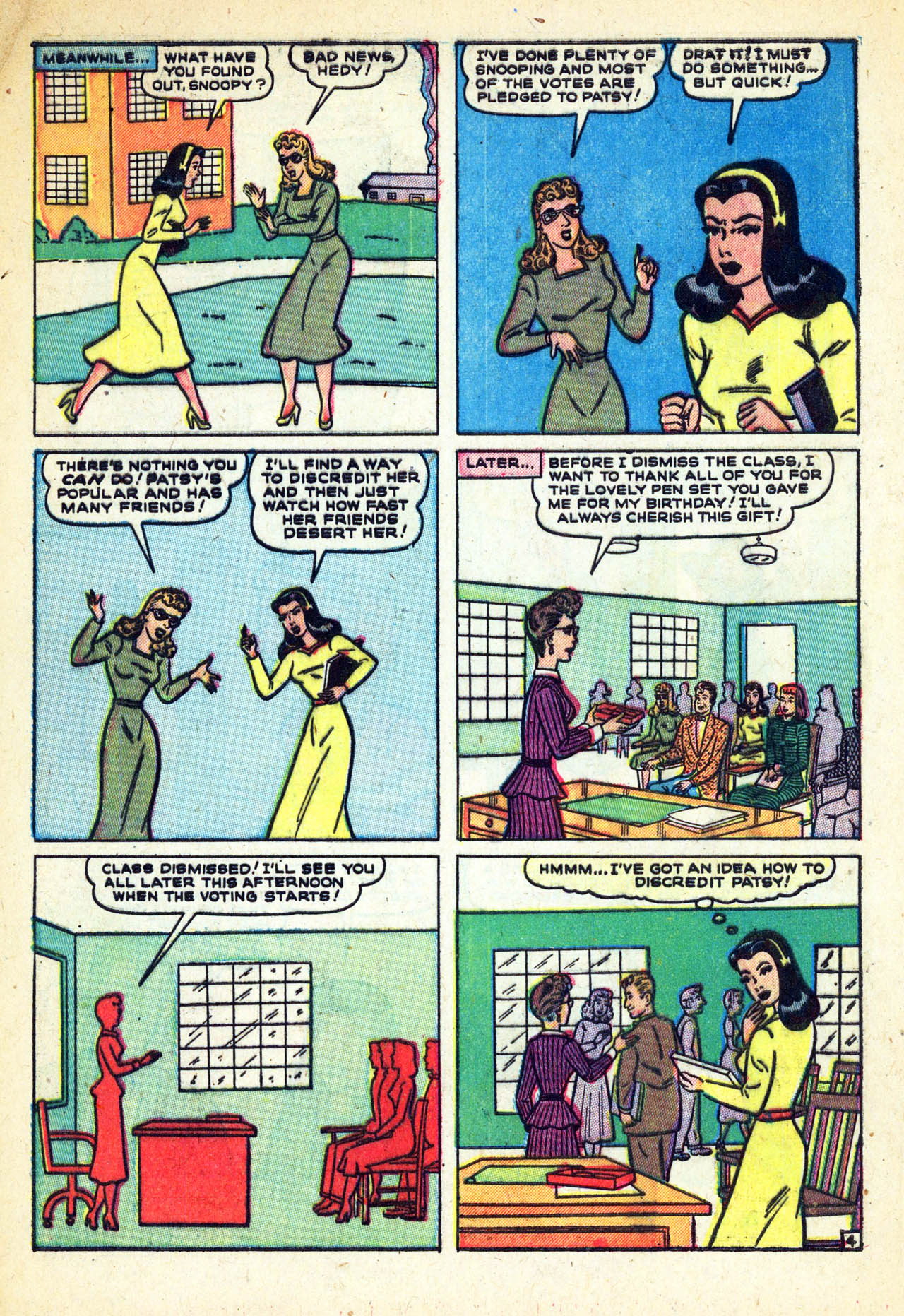 Read online Patsy Walker comic -  Issue #23 - 6