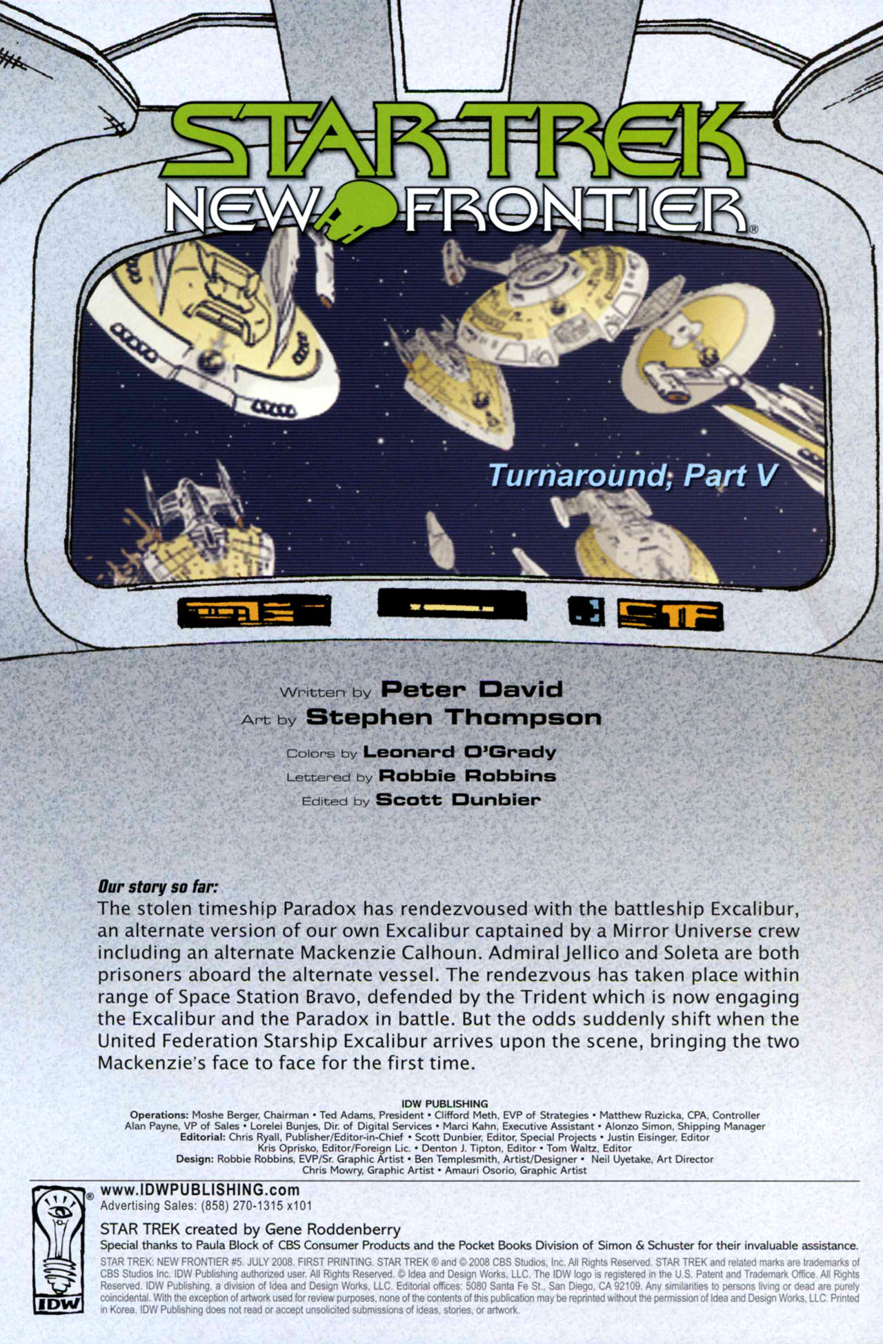 Read online Star Trek: New Frontier comic -  Issue #5 - 24