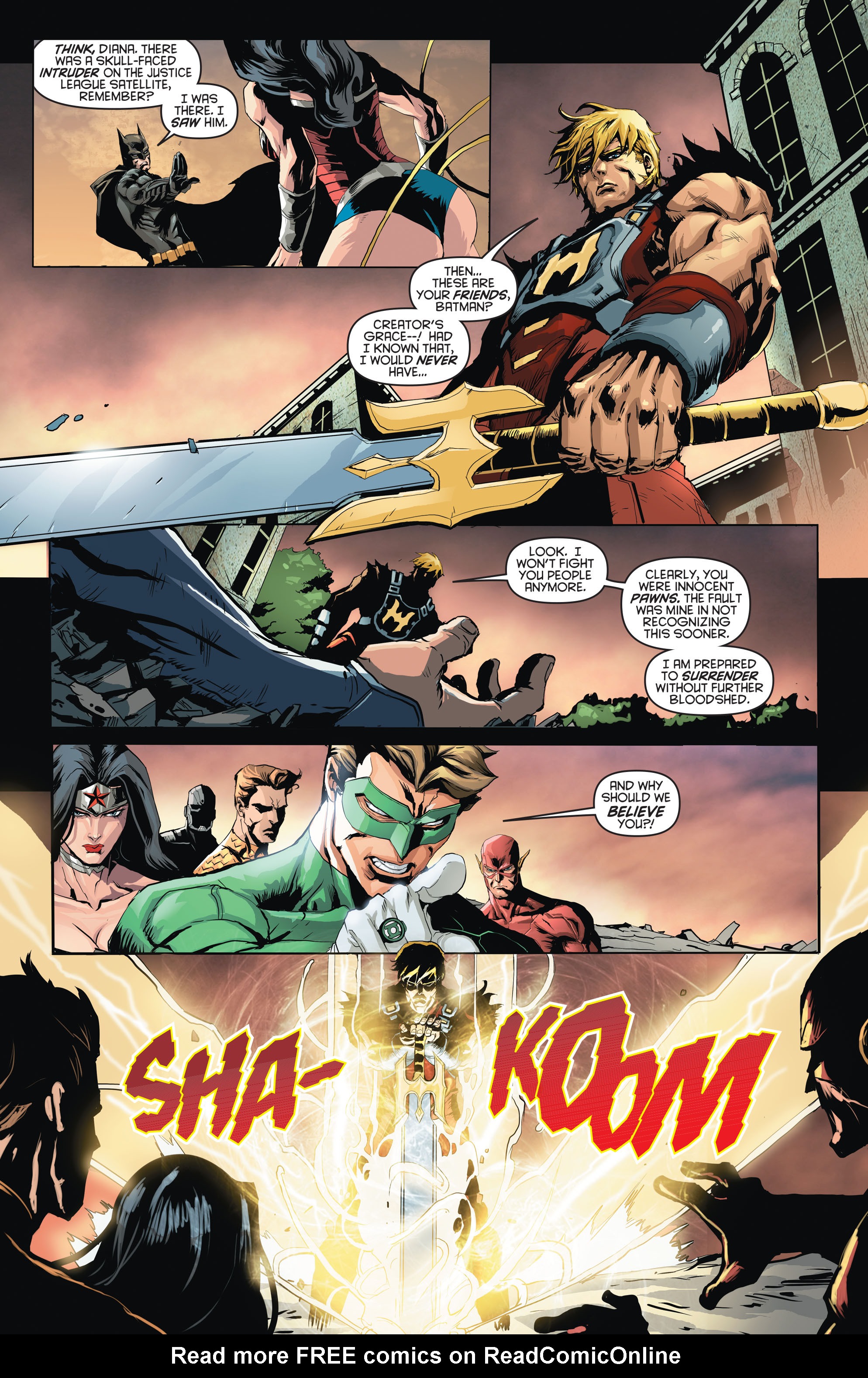 Read online DC Universe vs. The Masters of the Universe comic -  Issue #3 - 3
