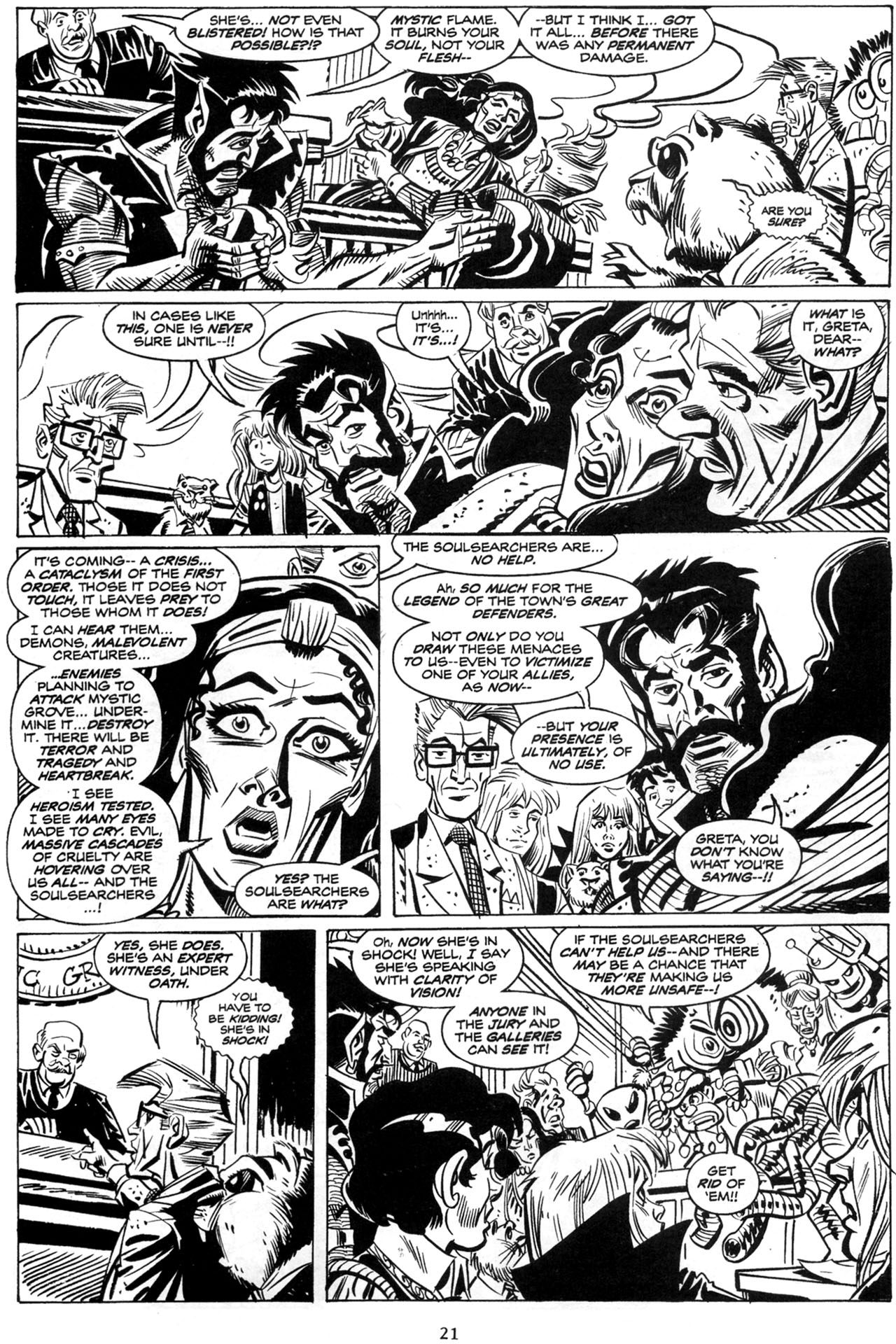 Read online Soulsearchers and Company comic -  Issue #81 - 21
