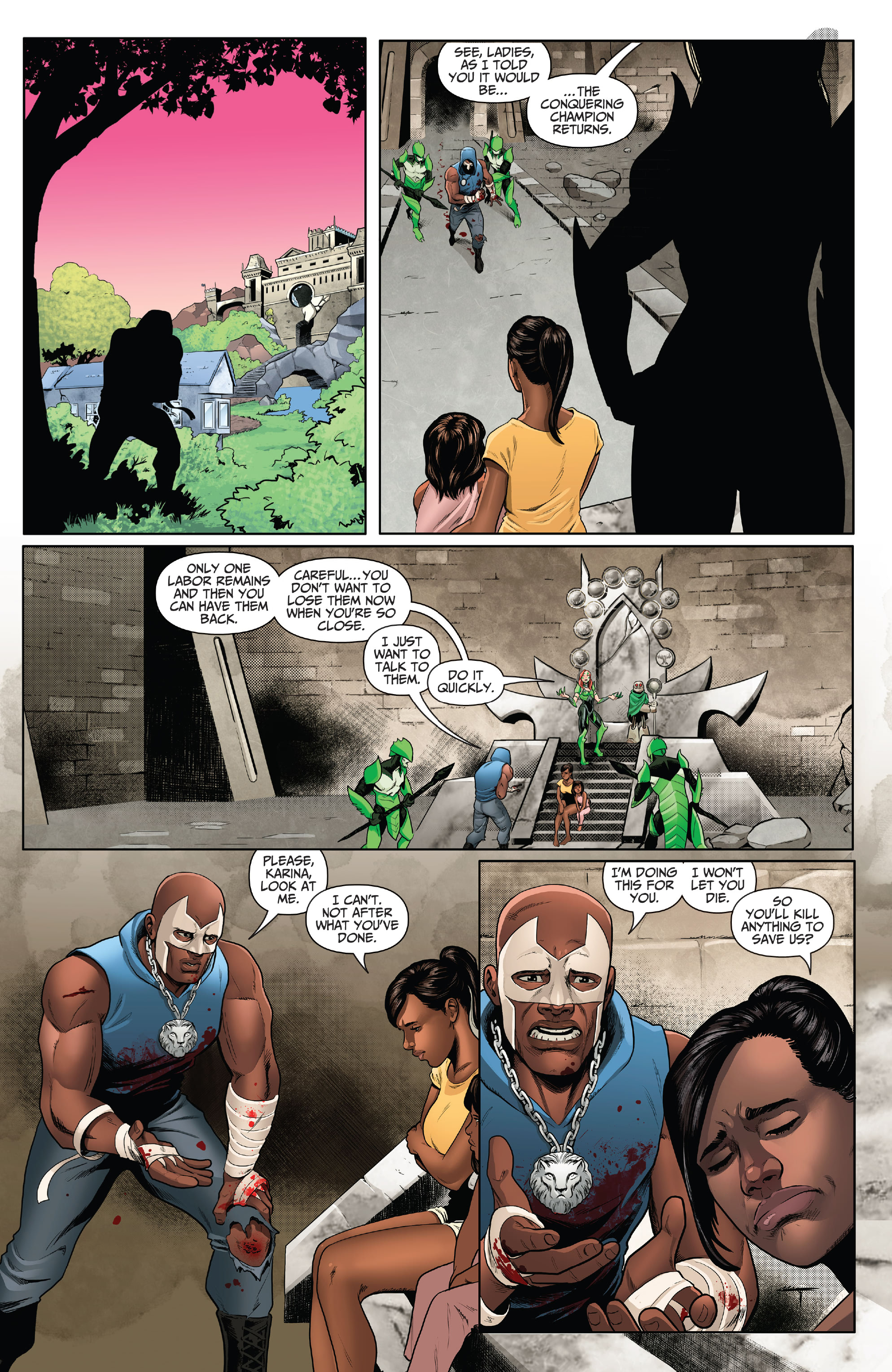 Read online Grimm Spotlight: Hercules Payne vs Scorpion Queen comic -  Issue # Full - 18