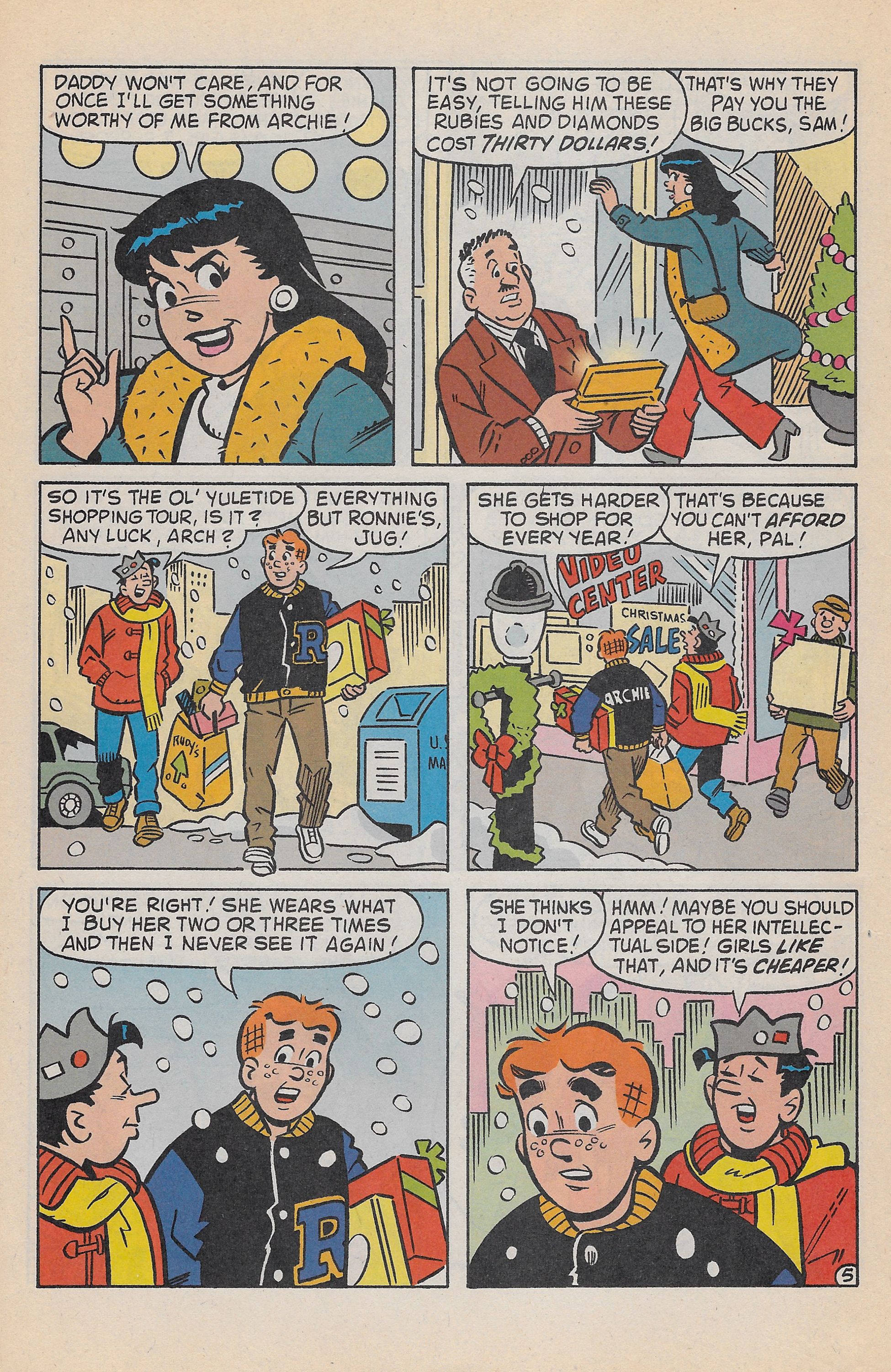 Read online Archie's Christmas Stocking comic -  Issue #4 - 22