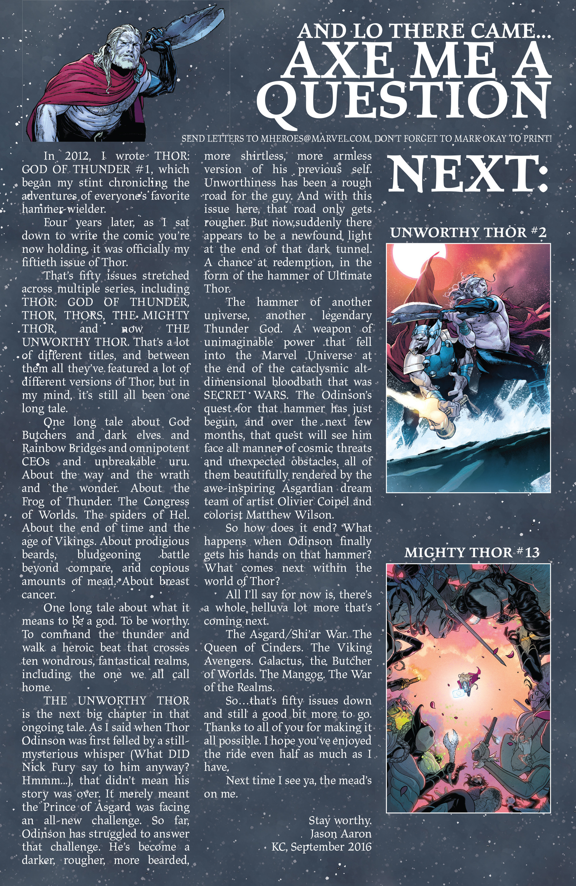 Read online The Unworthy Thor comic -  Issue #1 - 21