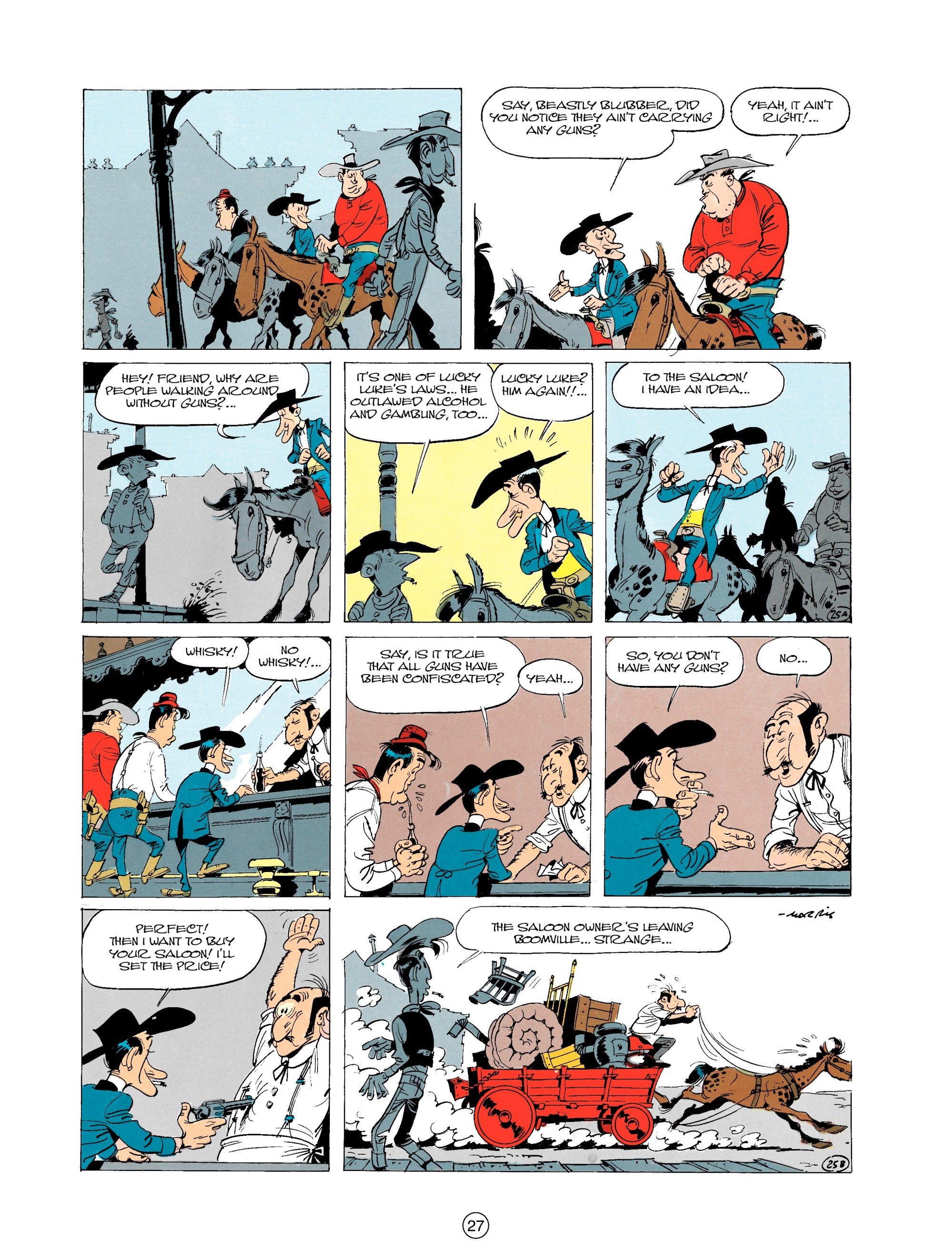 Read online A Lucky Luke Adventure comic -  Issue #20 - 27