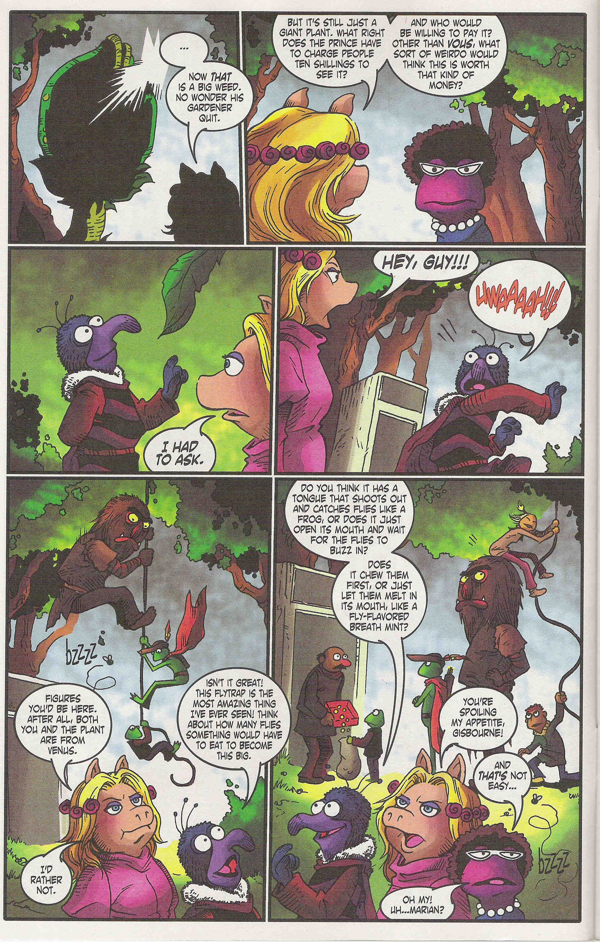 Read online Muppet Robin Hood comic -  Issue #2 - 7