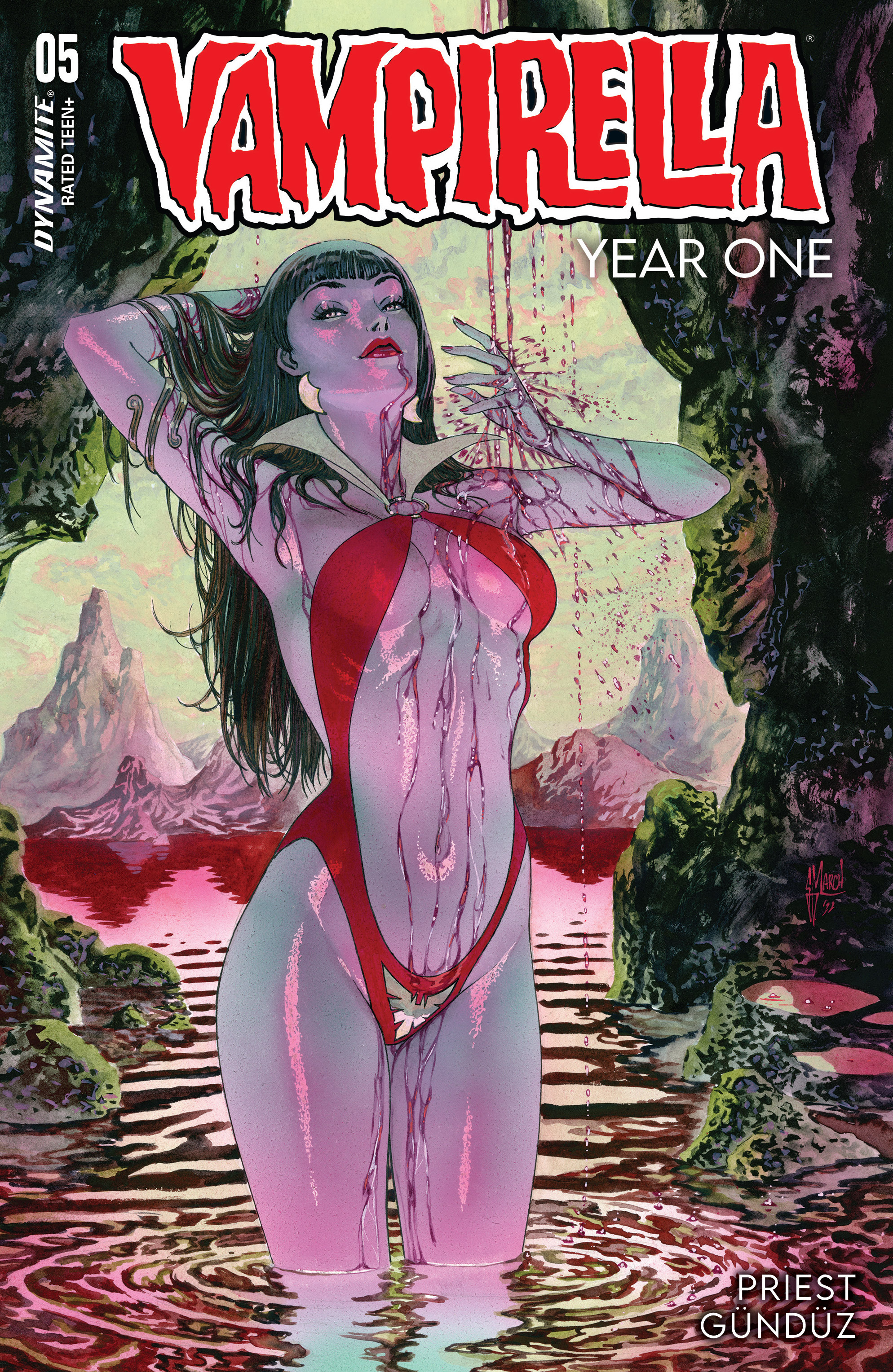 Read online Vampirella: Year One comic -  Issue #5 - 4