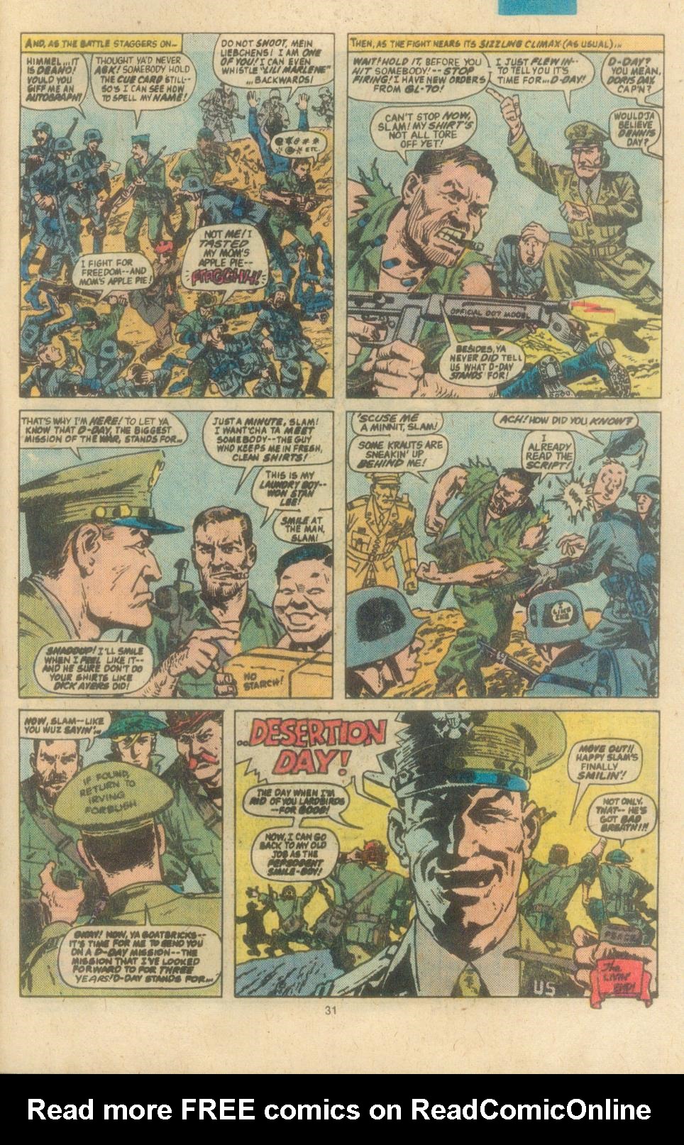 Read online Sgt. Fury comic -  Issue #162 - 33