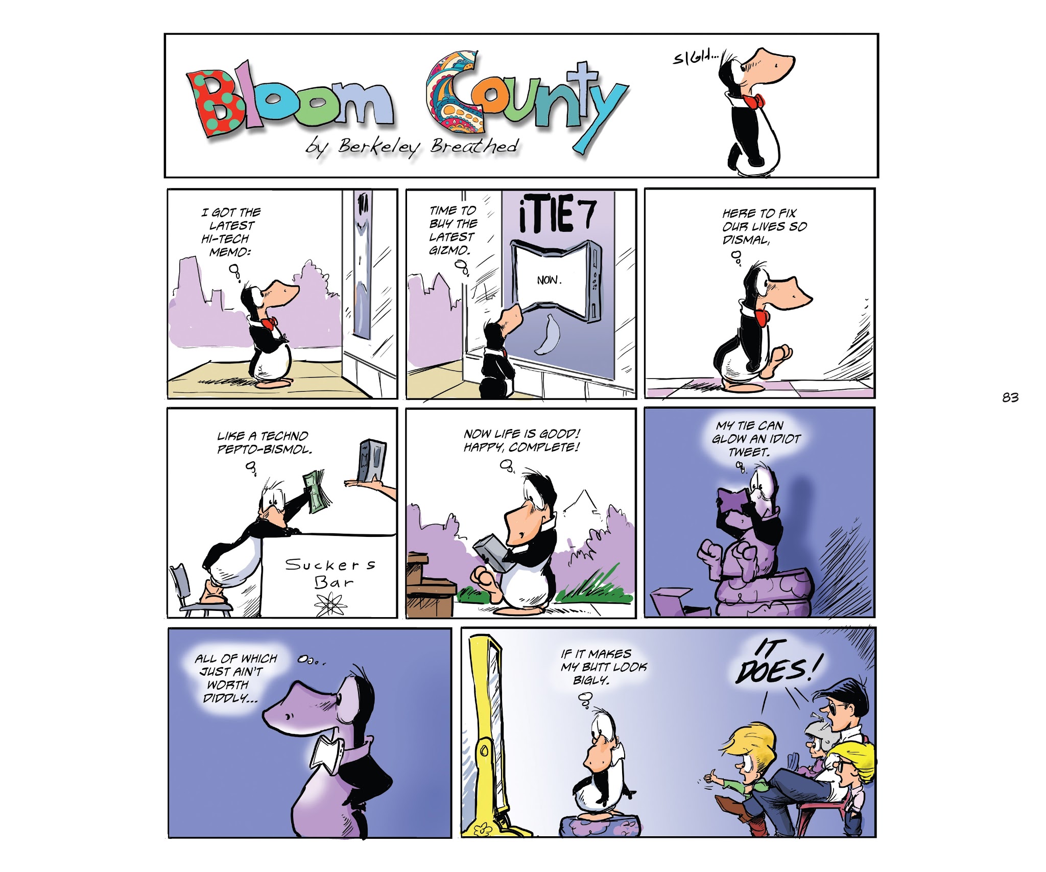 Read online Bloom County: Brand Spanking New Day comic -  Issue # TPB - 84