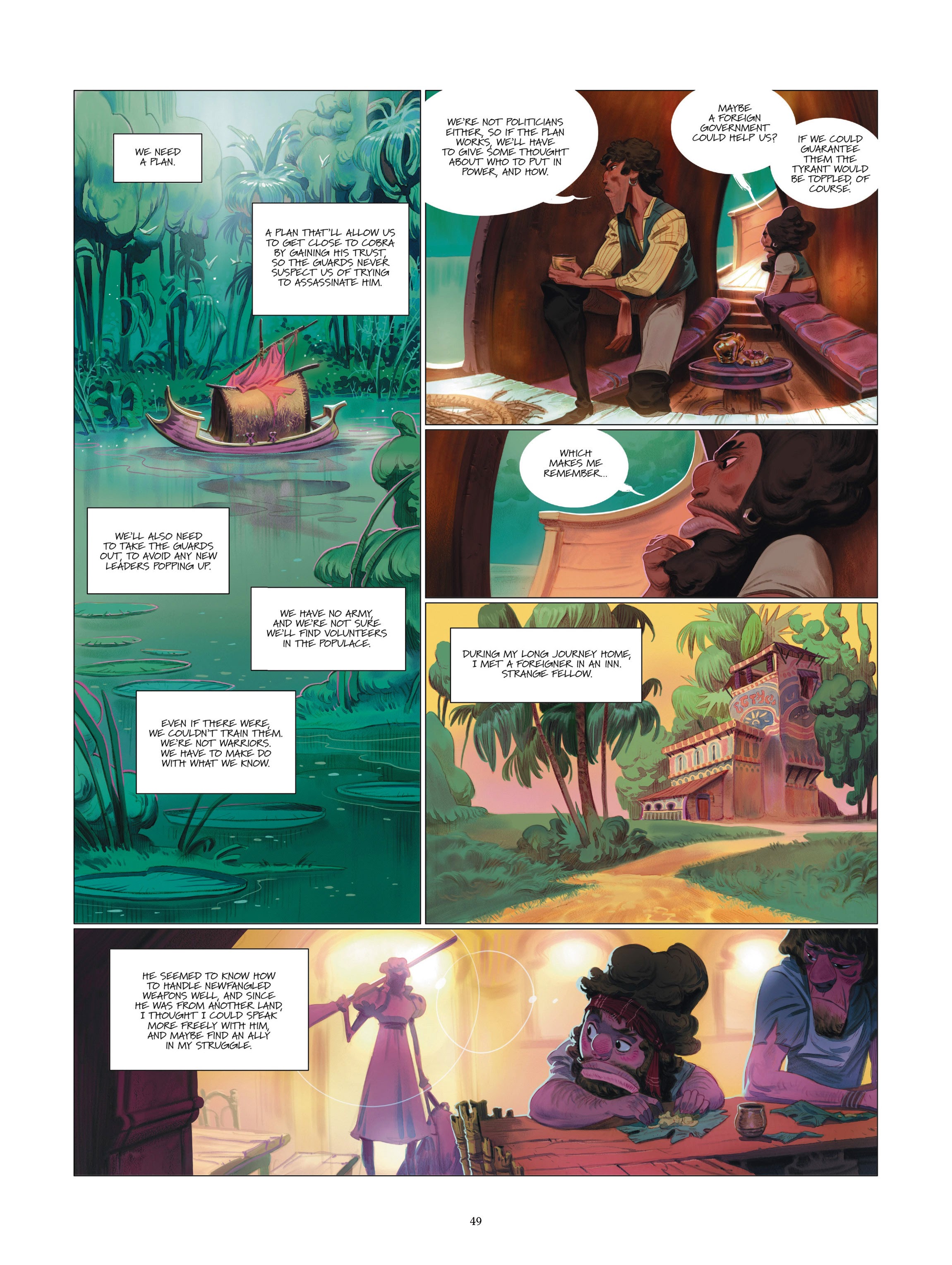 Read online Tales from the Time of the Cobra comic -  Issue #1 - 50