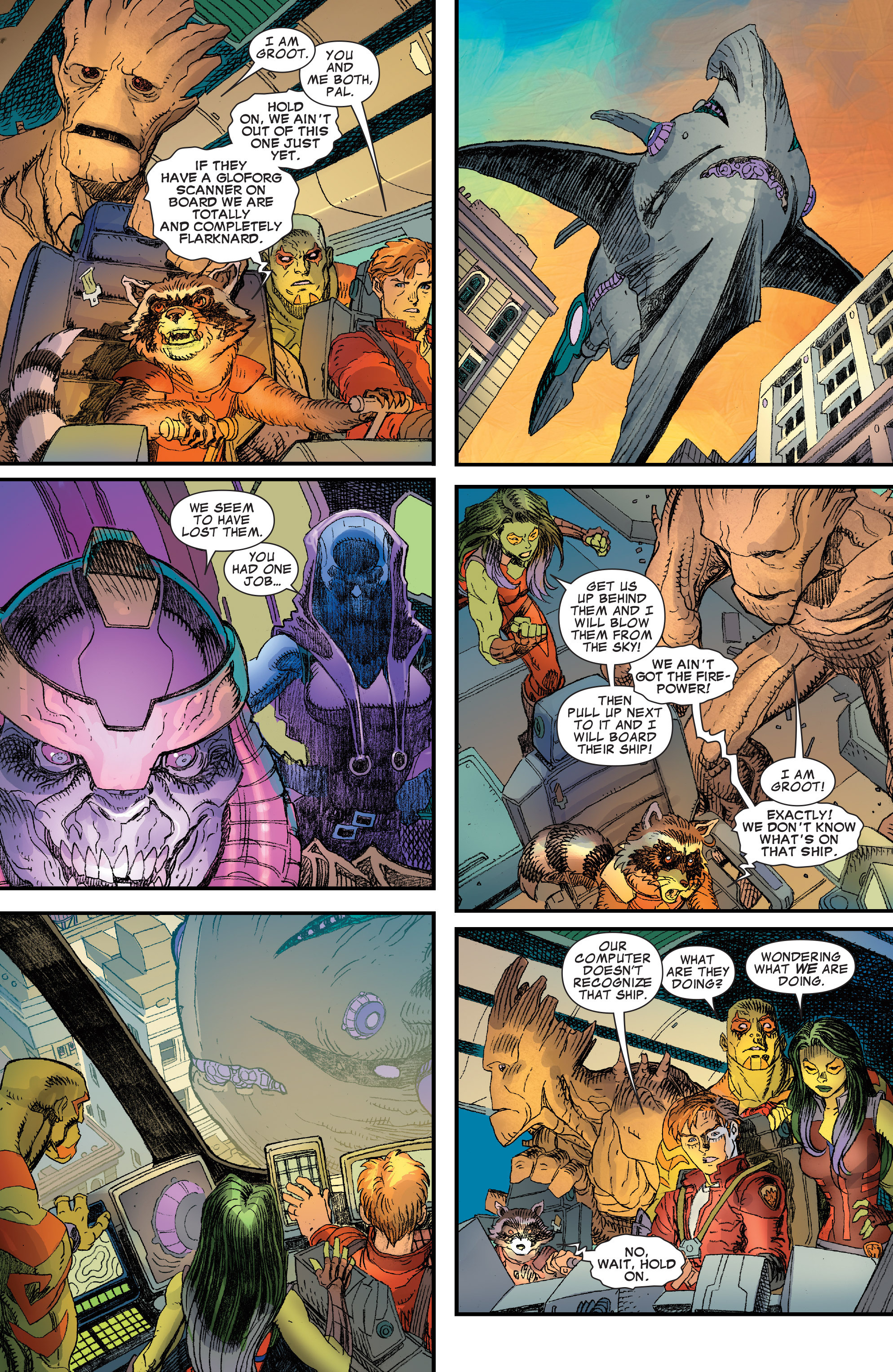 Read online Guardians Team-Up comic -  Issue #1 - 7