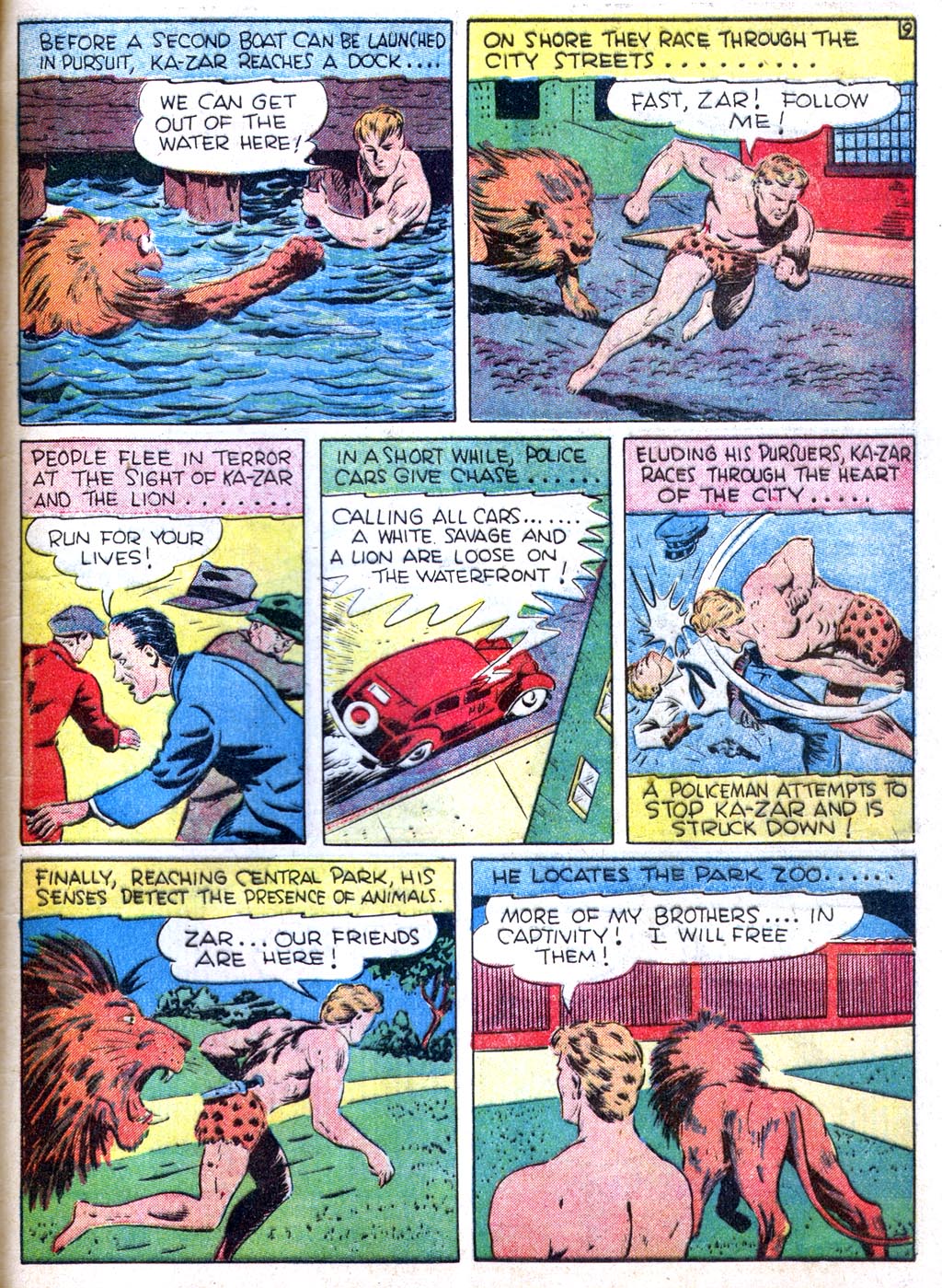 Read online Marvel Mystery Comics comic -  Issue #12 - 65