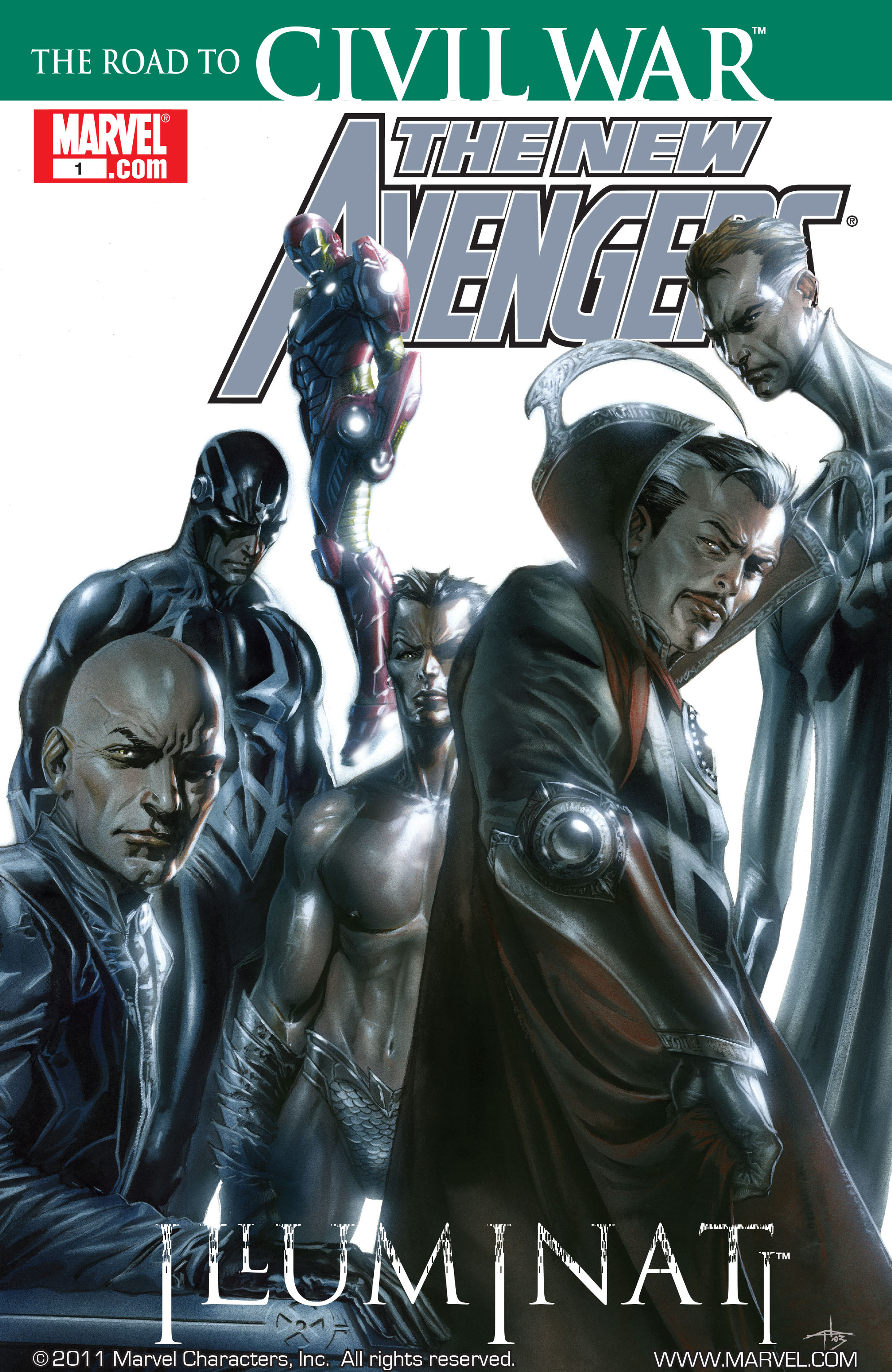 Read online Civil War: The Road to Civil War comic -  Issue # Full - 3