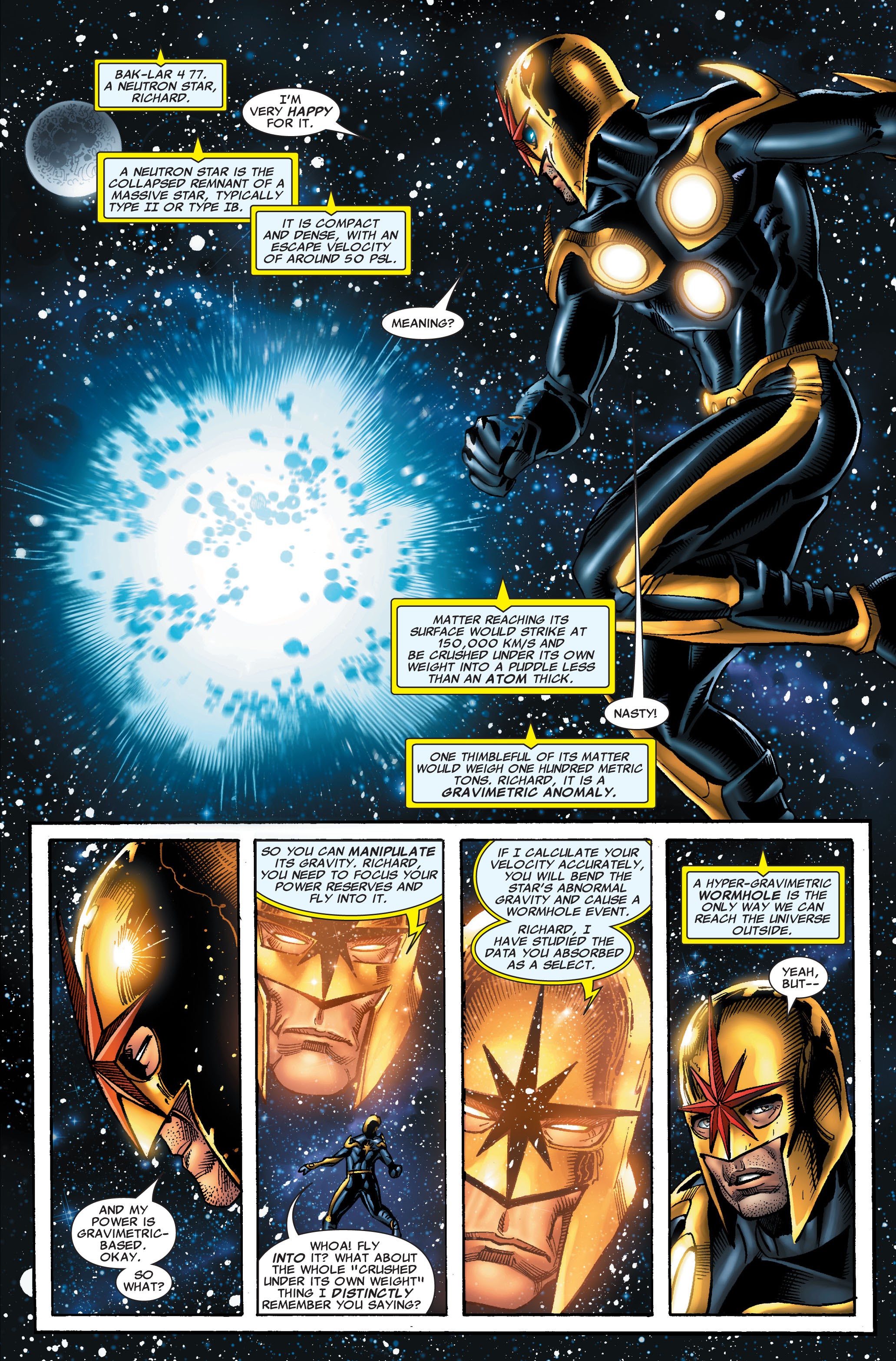 Read online Nova (2007) comic -  Issue #7 - 18