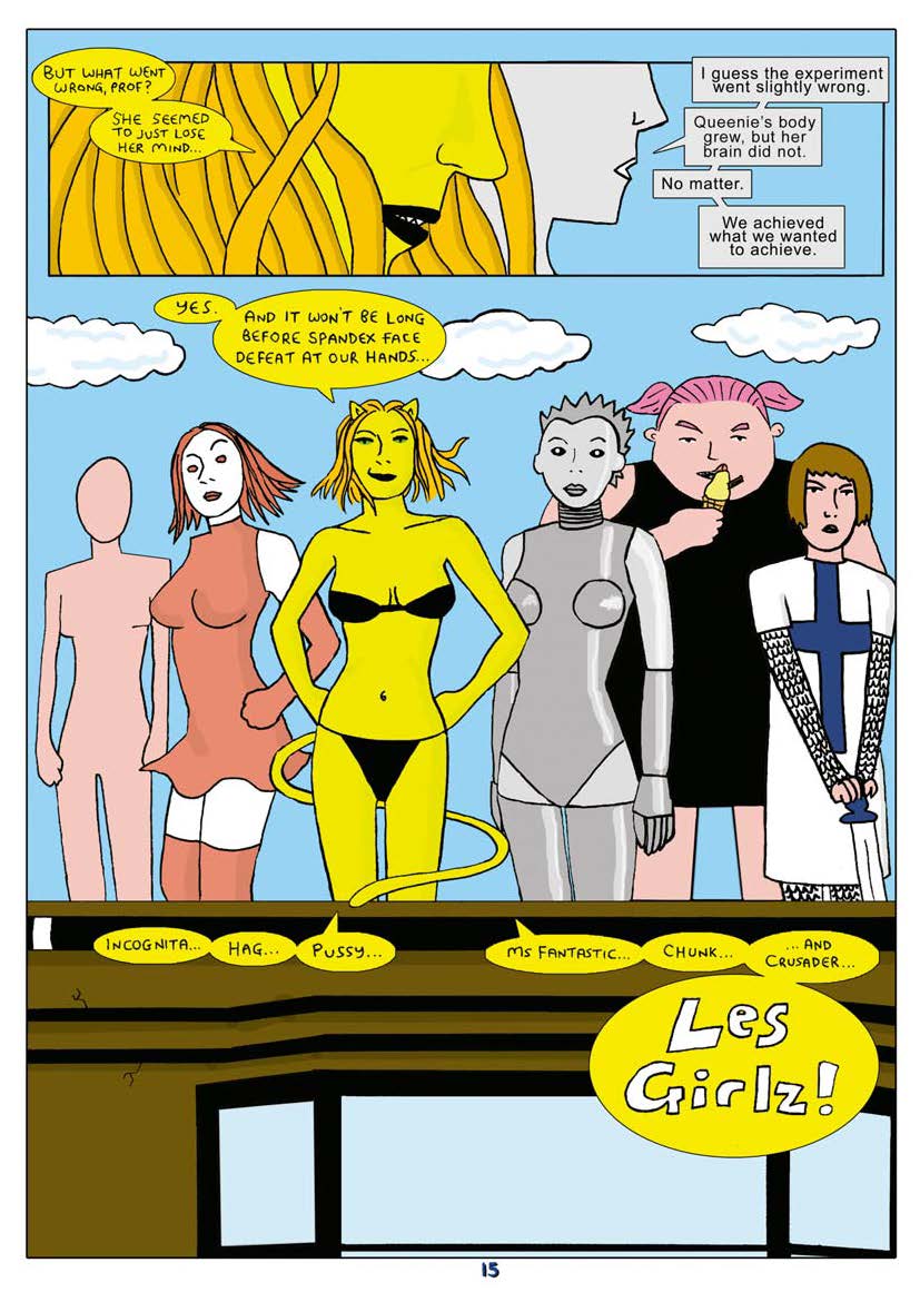 Read online Spandex comic -  Issue #1 - 18