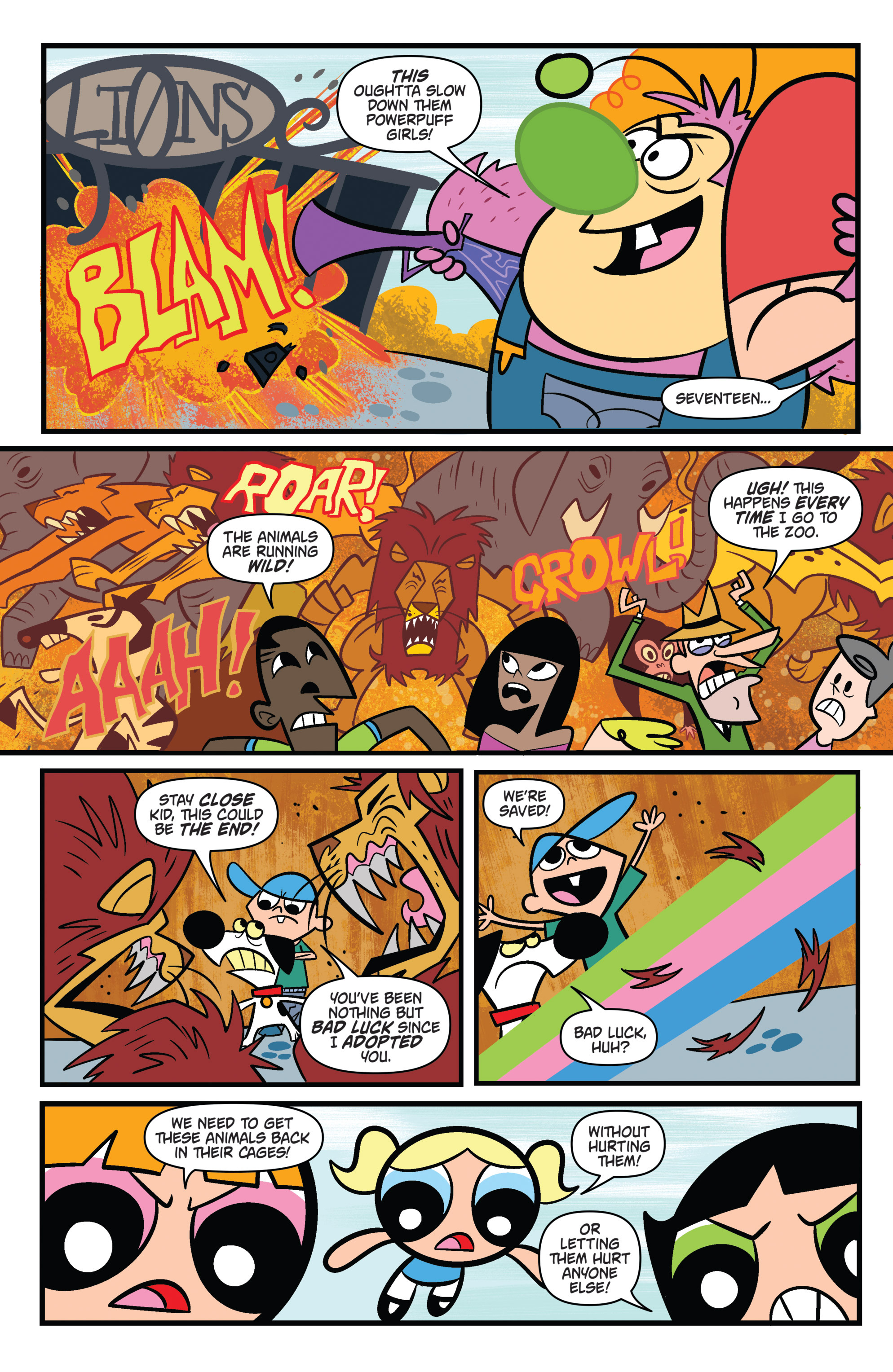 Read online Powerpuff Girls: Super Smash Up! comic -  Issue #1 - 5