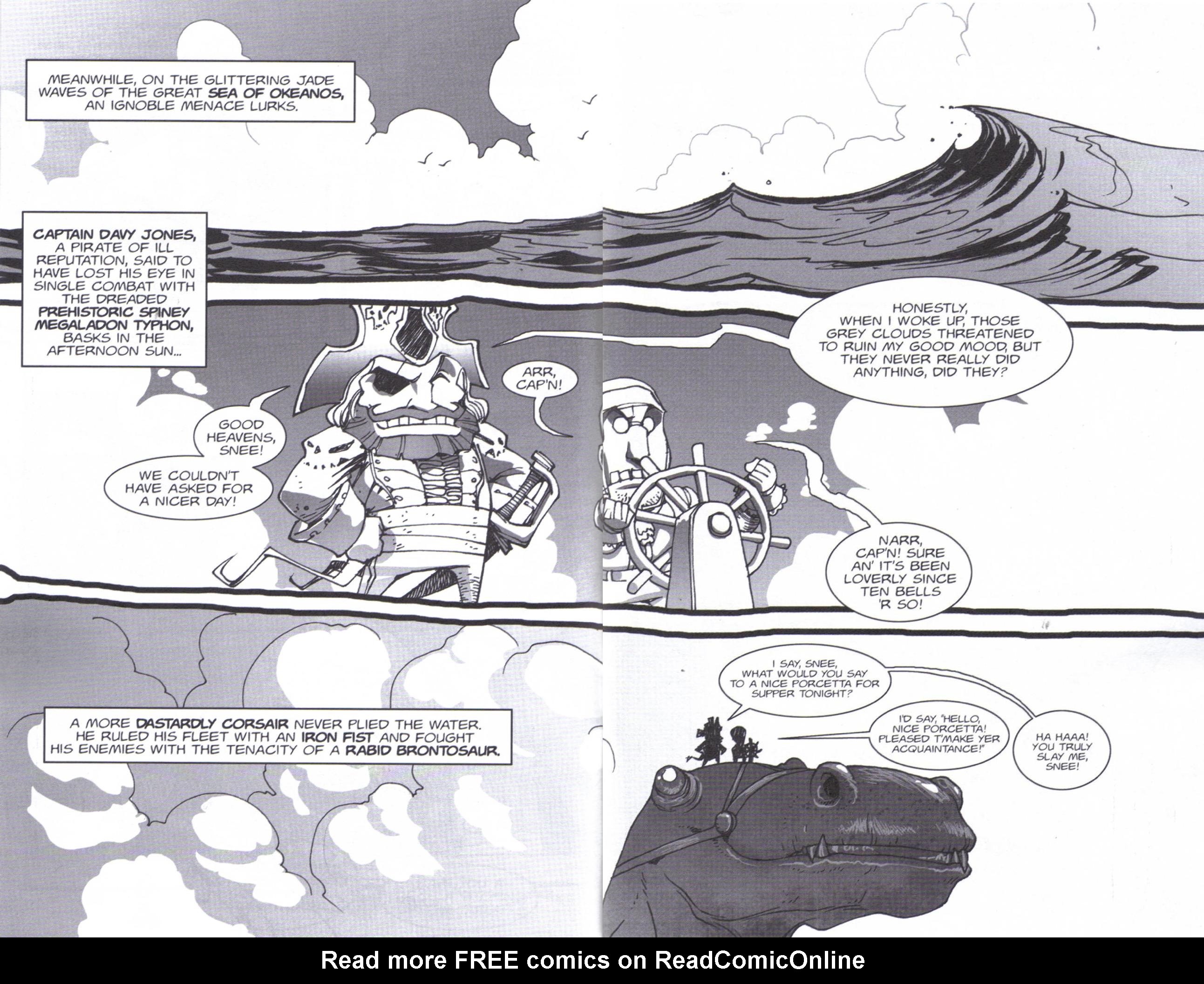 Read online Pirates vs. Ninjas: Global Harming comic -  Issue # Full - 8