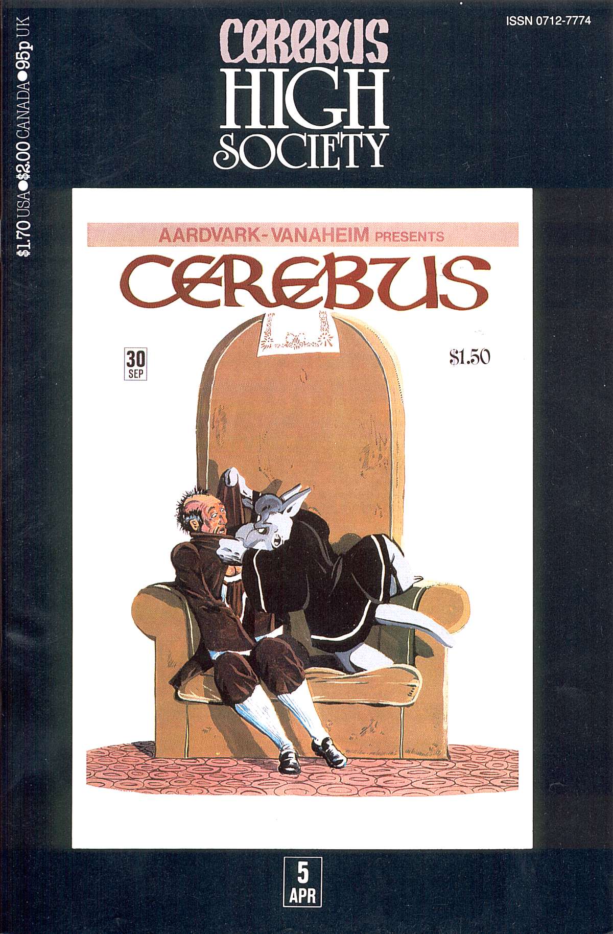 Read online Cerebus comic -  Issue #30 - 1