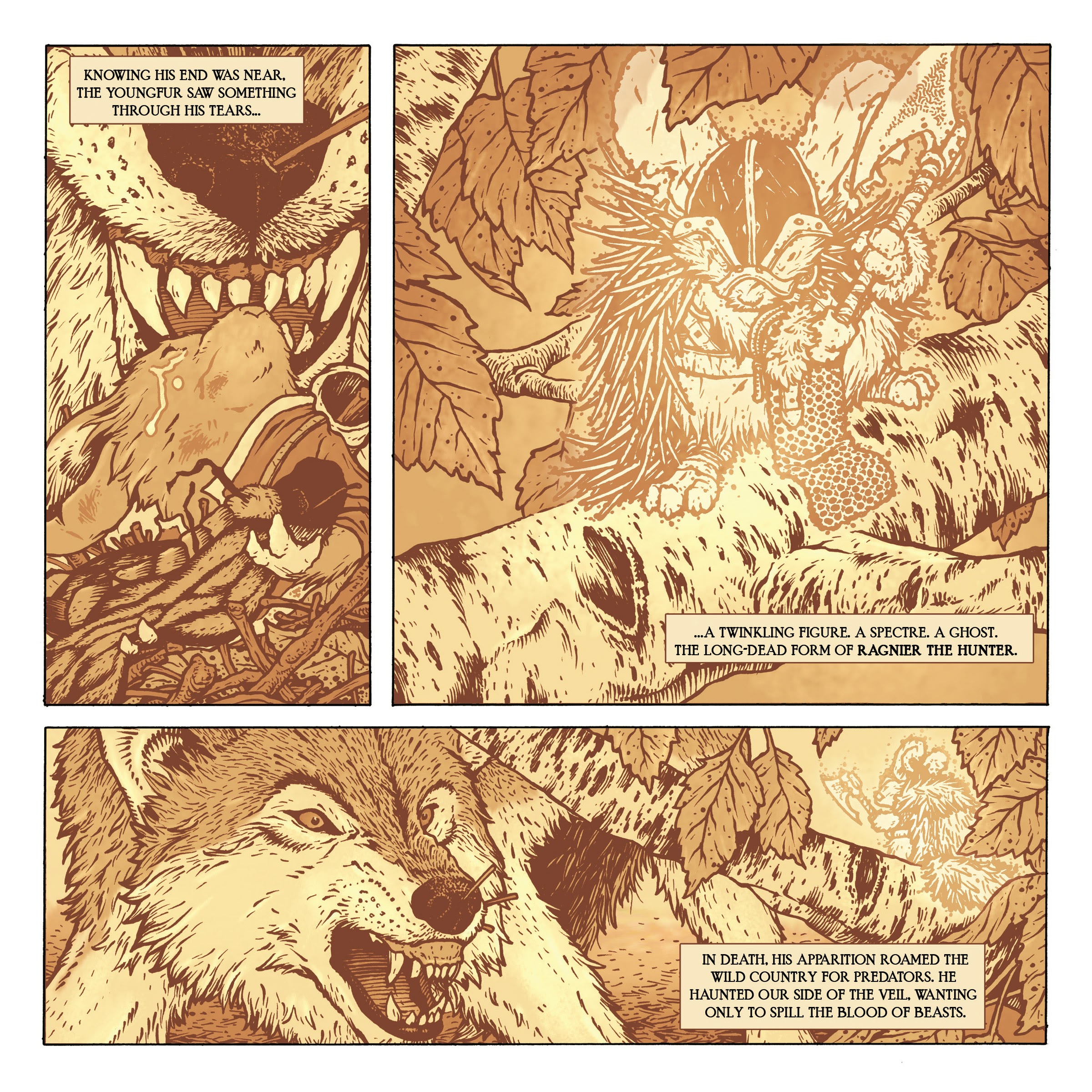 Read online Mouse Guard: The Owlhen Caregiver comic -  Issue #1 - 28