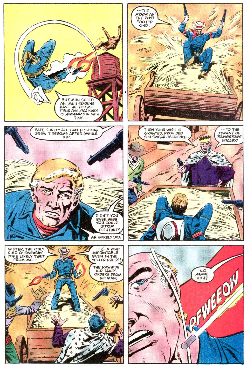 Read online Rawhide Kid (1985) comic -  Issue #4 - 20