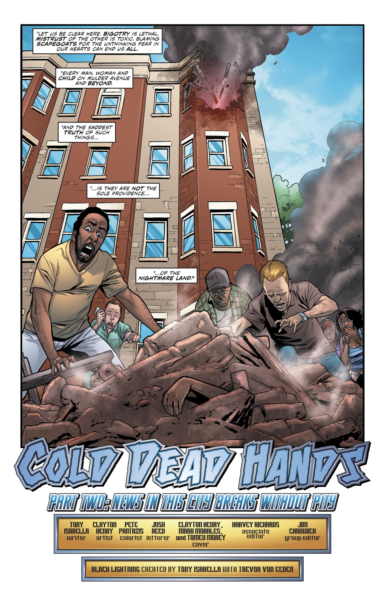 Read online Black Lightning: Cold Dead Hands comic -  Issue #2 - 23