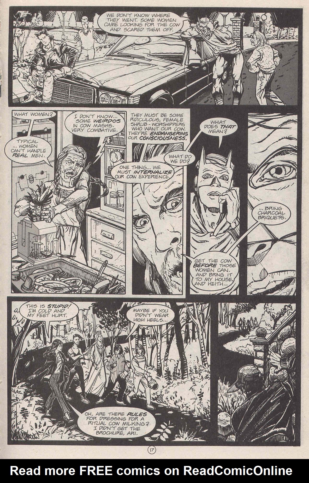 Read online Man-Eating Cow comic -  Issue #4 - 17