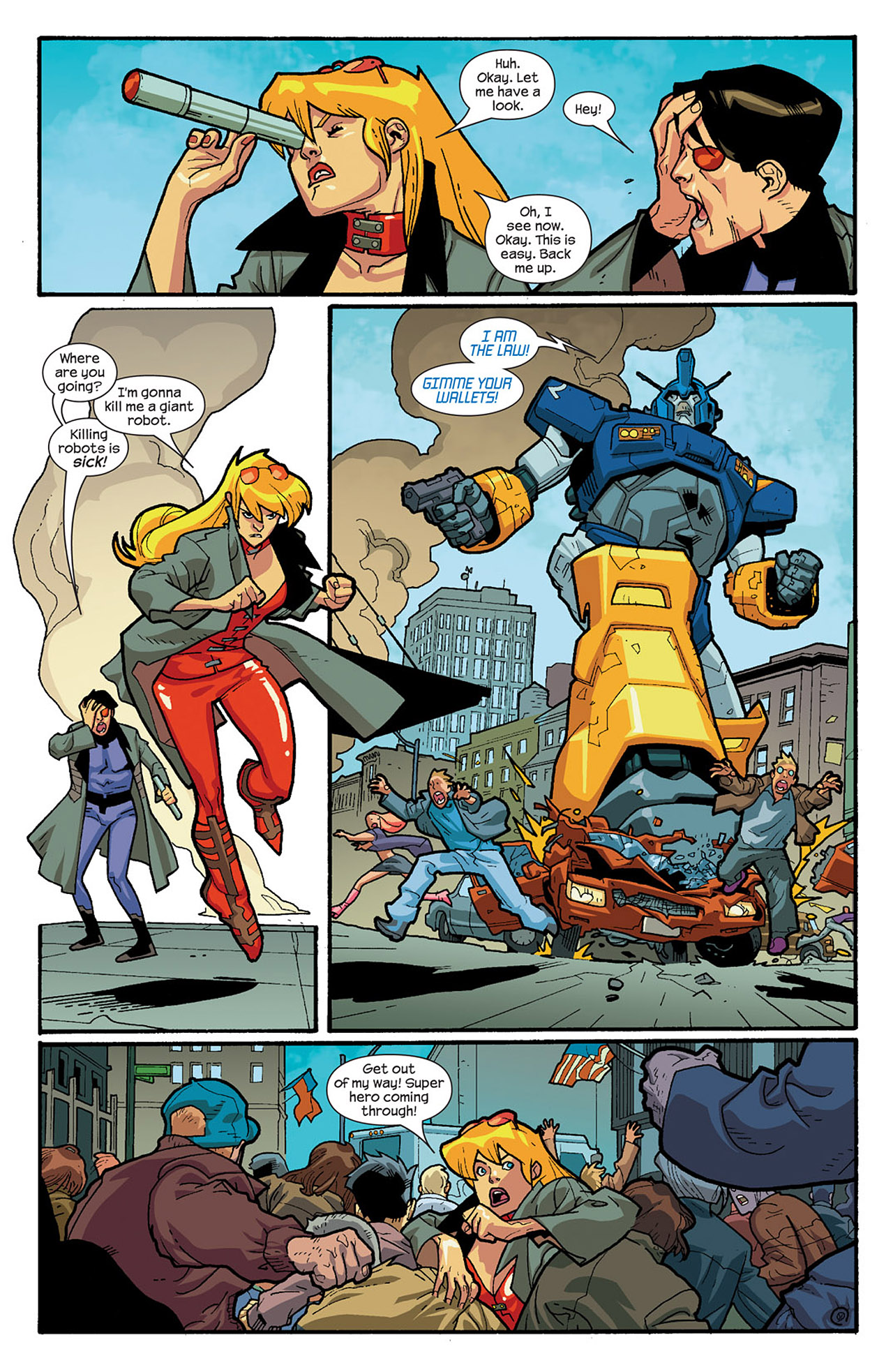 Read online Nextwave: Agents Of H.A.T.E. comic -  Issue #4 - 16