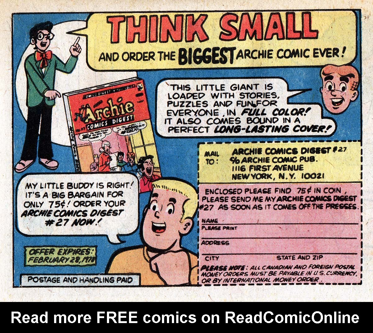 Read online Archie...Archie Andrews, Where Are You? Digest Magazine comic -  Issue #4 - 161
