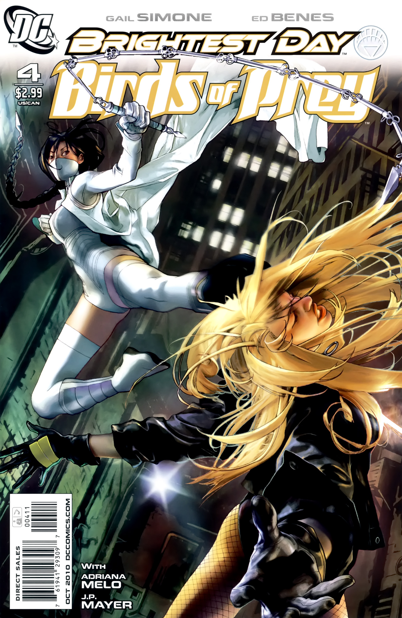 Birds of Prey (2010) Issue #4 #4 - English 1