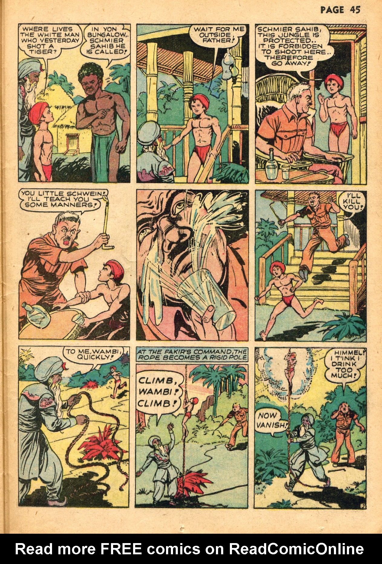 Read online Wambi Jungle Boy comic -  Issue #1 - 48