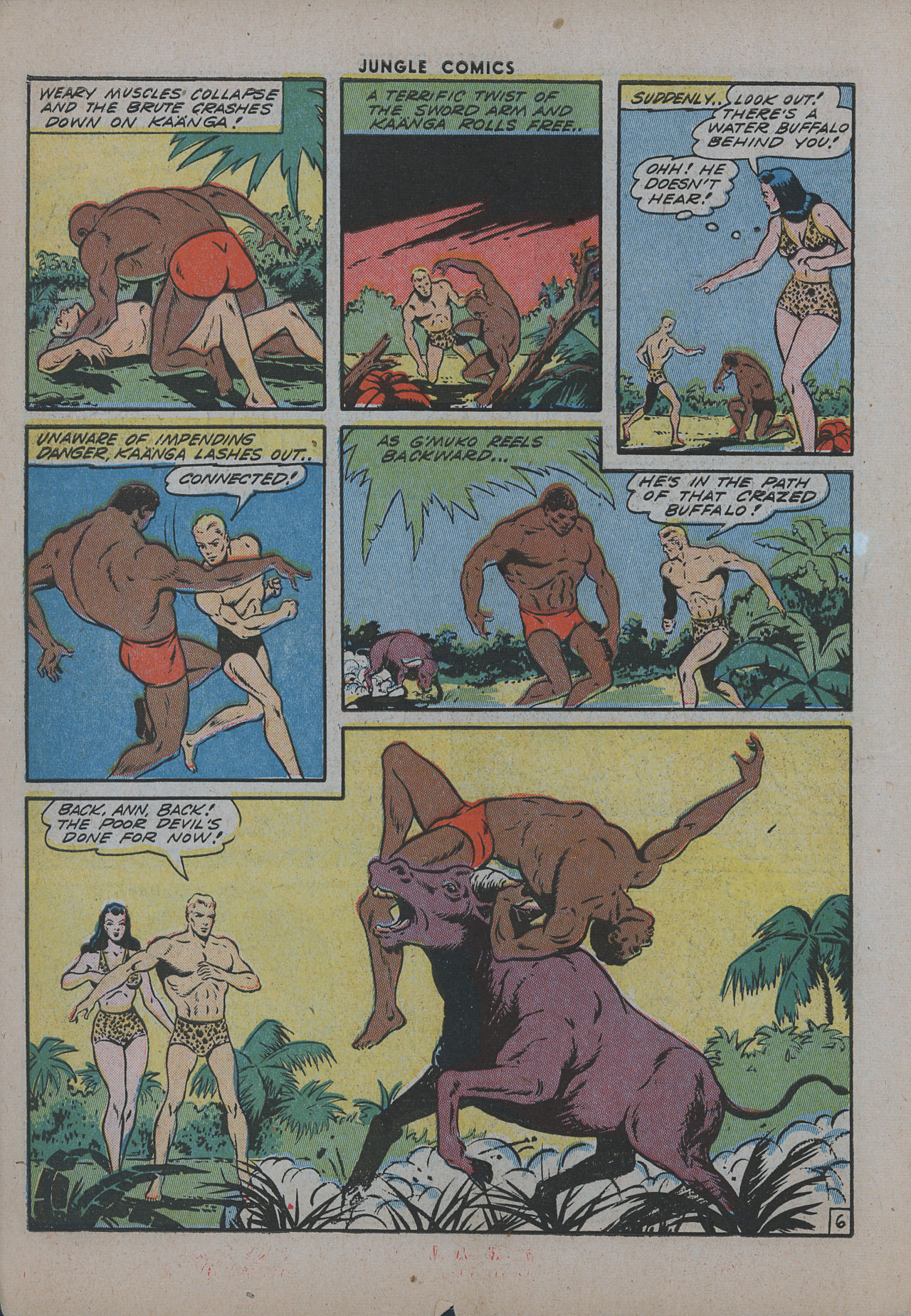 Read online Jungle Comics comic -  Issue #48 - 8