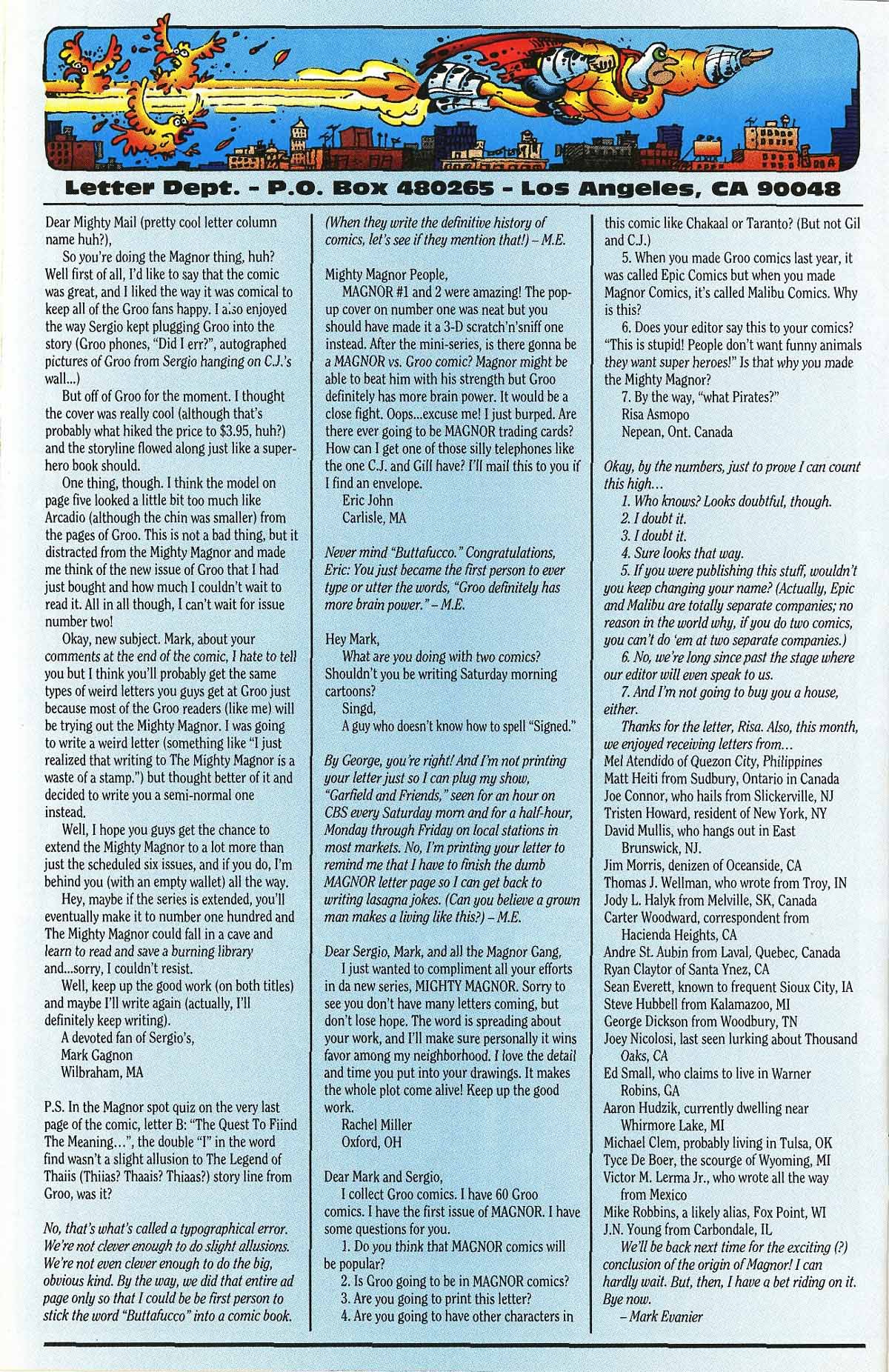 Read online The Mighty Magnor comic -  Issue #5 - 29