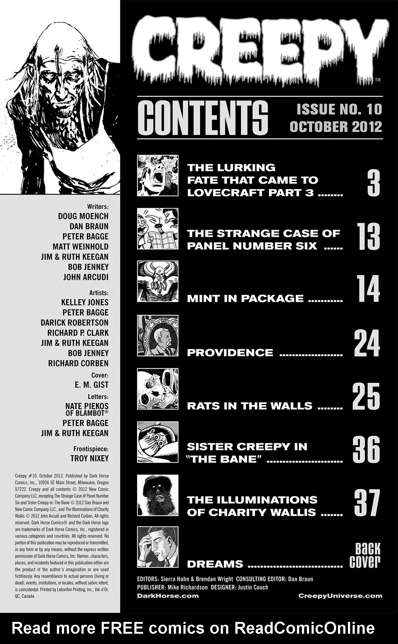 Read online Creepy (2009) comic -  Issue #10 - 3