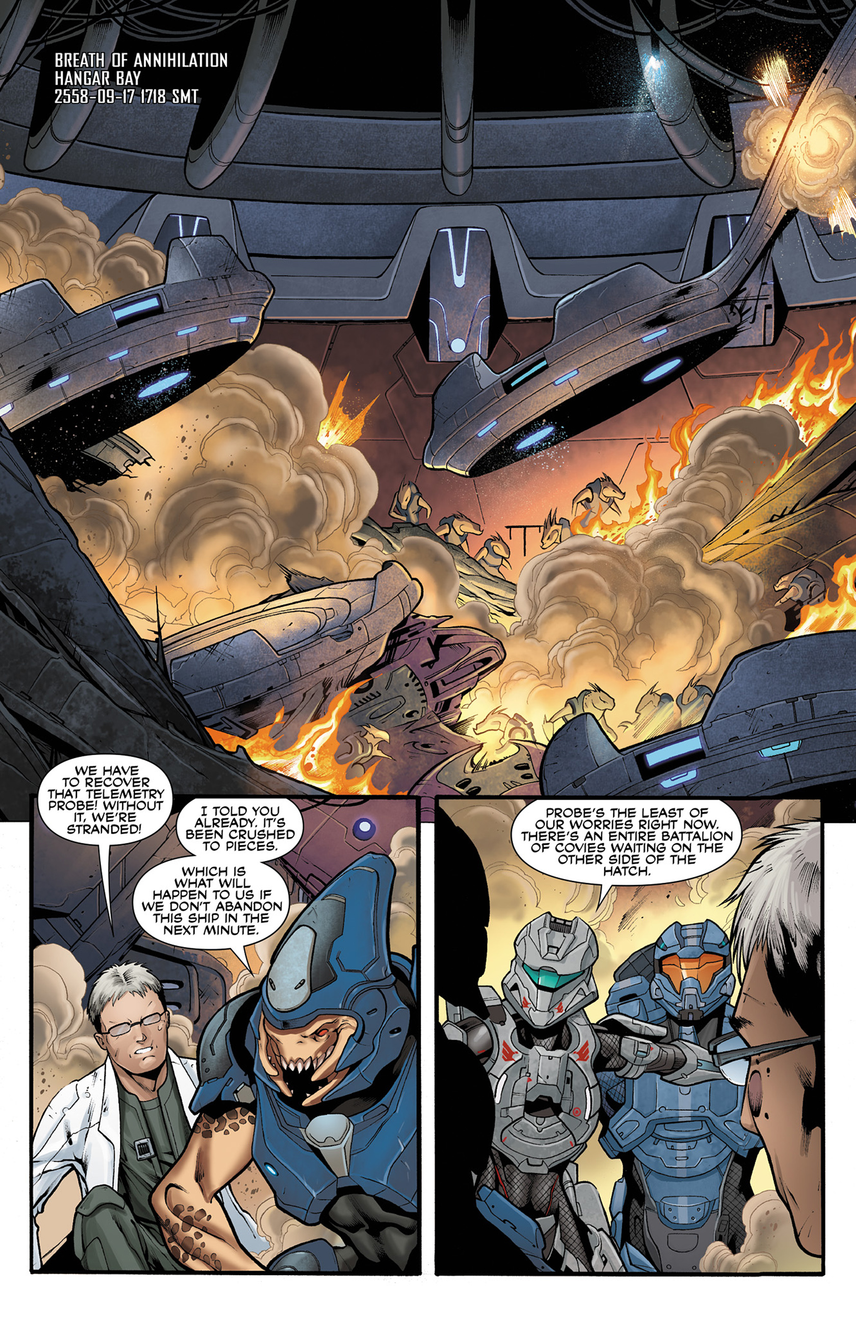 Read online Halo: Escalation comic -  Issue #20 - 5