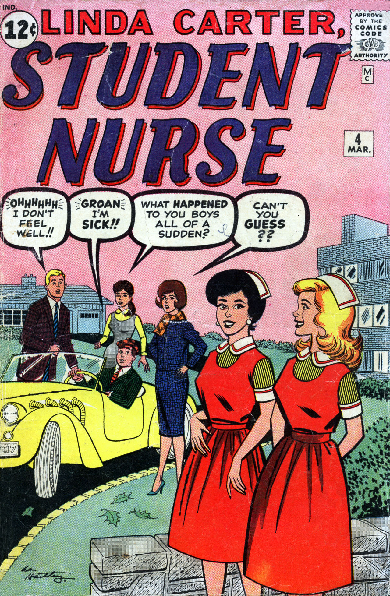 Read online Linda Carter, Student Nurse comic -  Issue #4 - 1