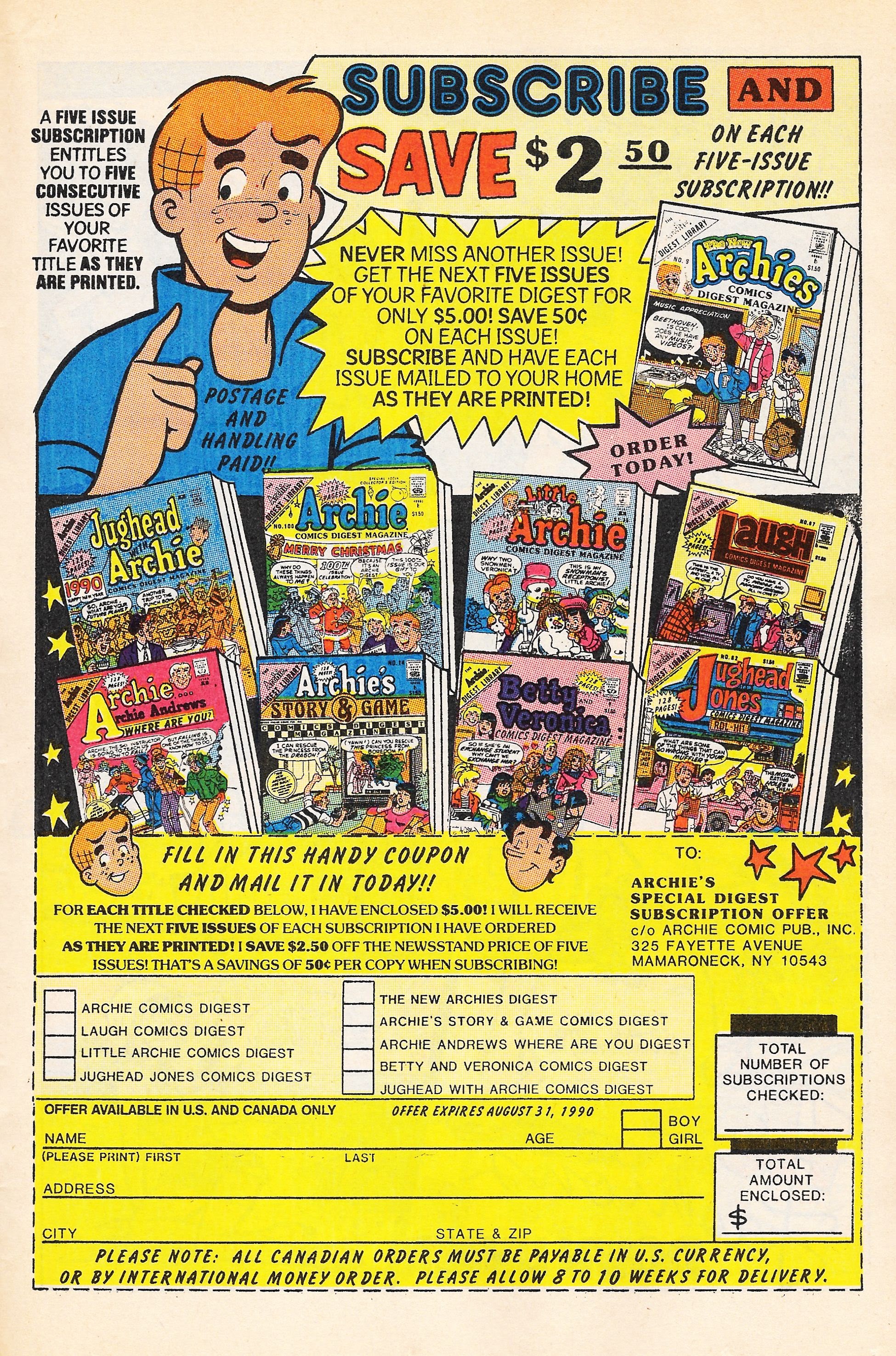 Read online Veronica comic -  Issue #7 - 25