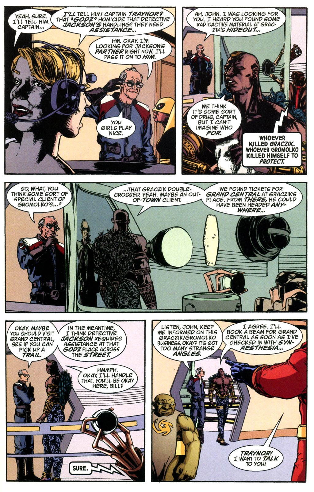 Read online Top 10 comic -  Issue #7 - 16