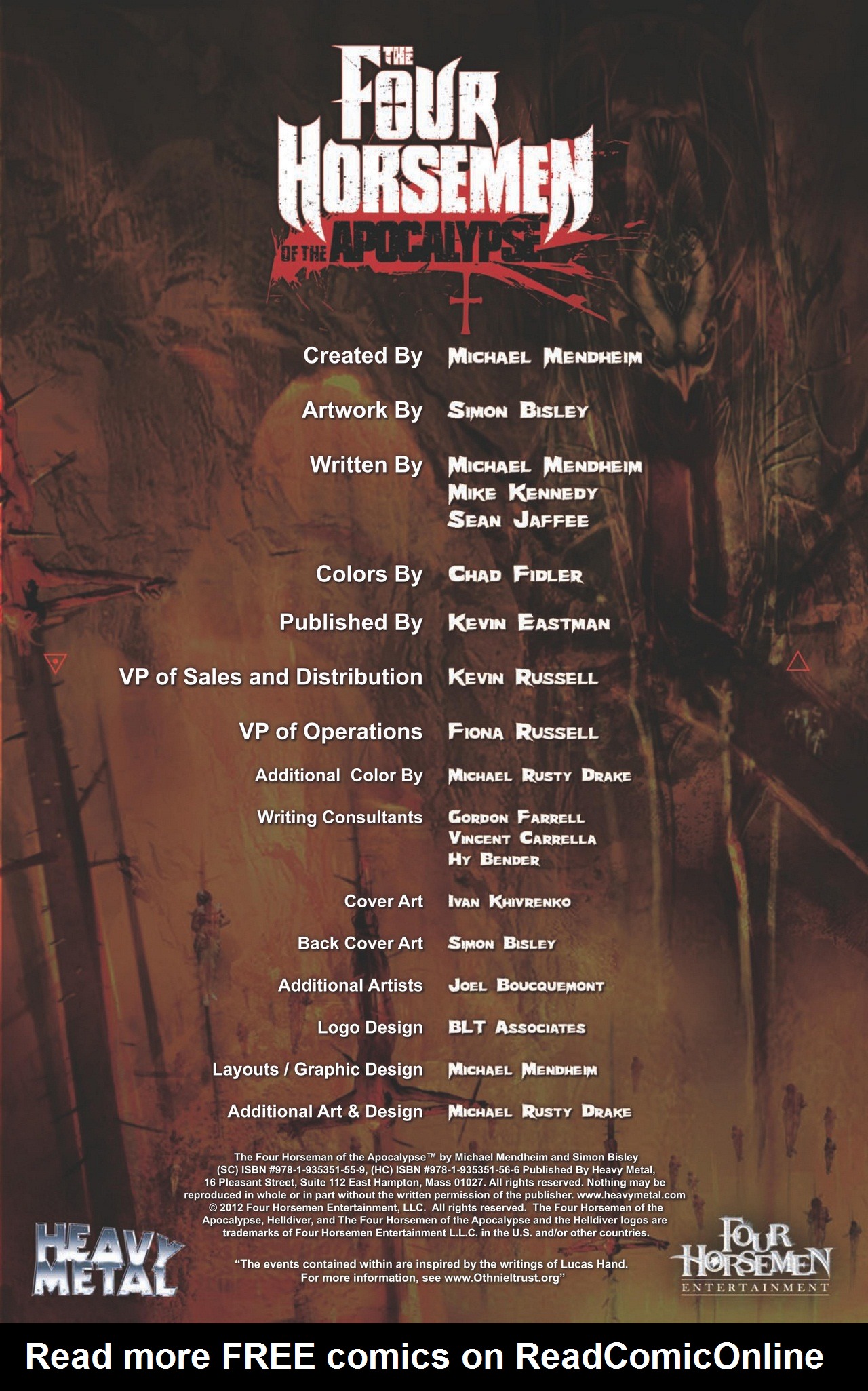 Read online The Four Horsemen of the Apocalypse comic -  Issue #2 - 4