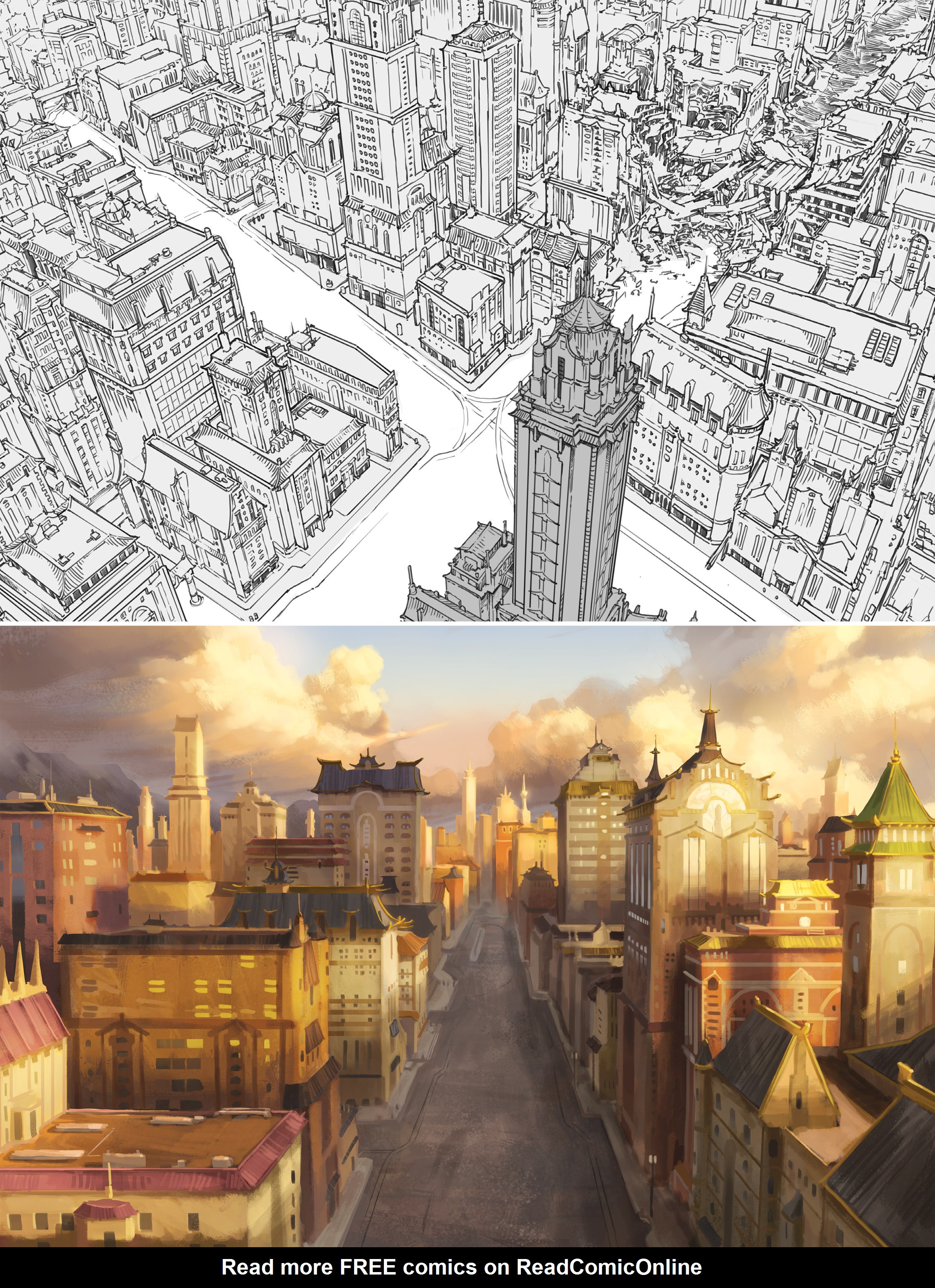 Read online The Legend of Korra: The Art of the Animated Series comic -  Issue # TPB 4 - 129