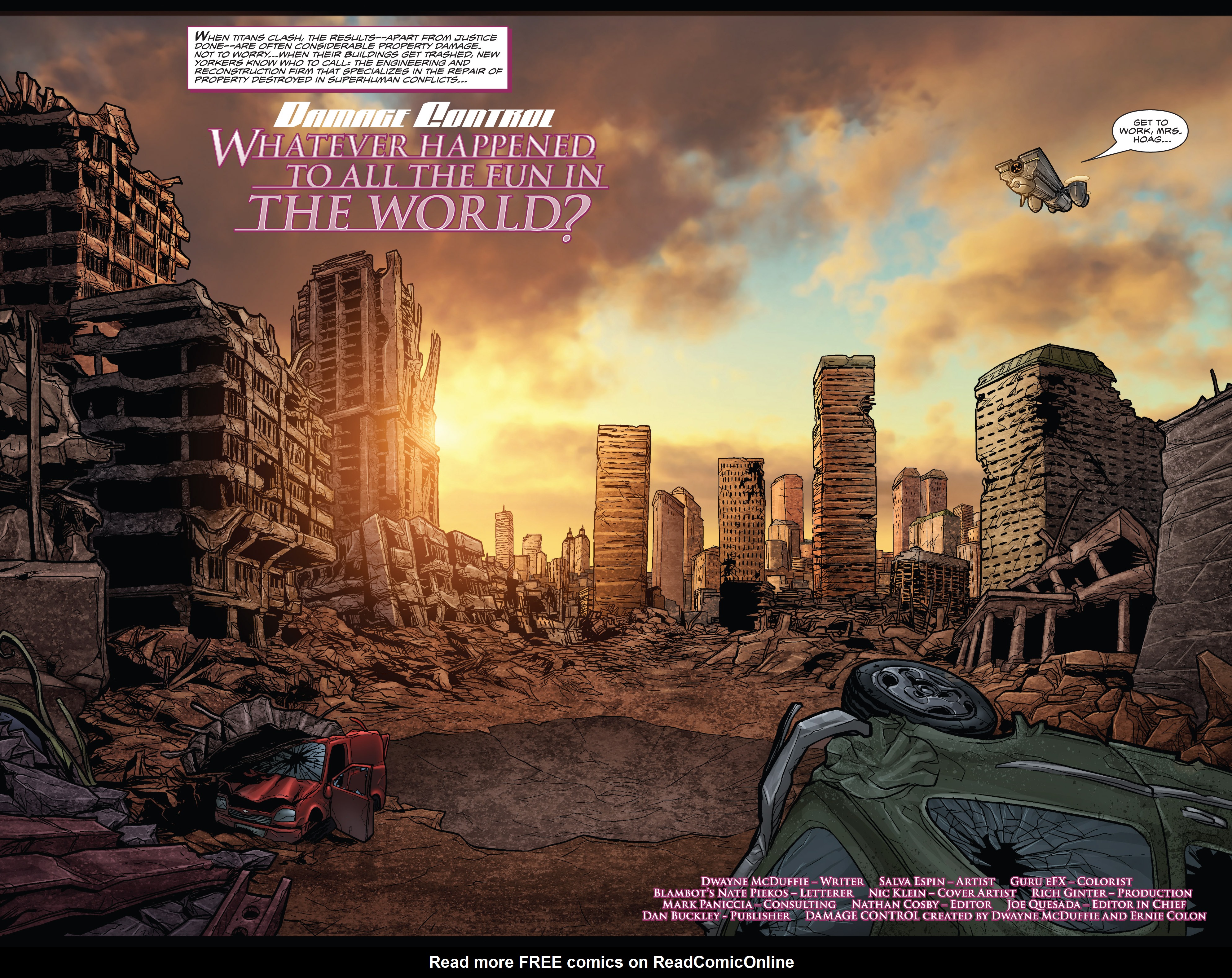 Read online WWH Aftersmash: Damage Control comic -  Issue #1 - 6