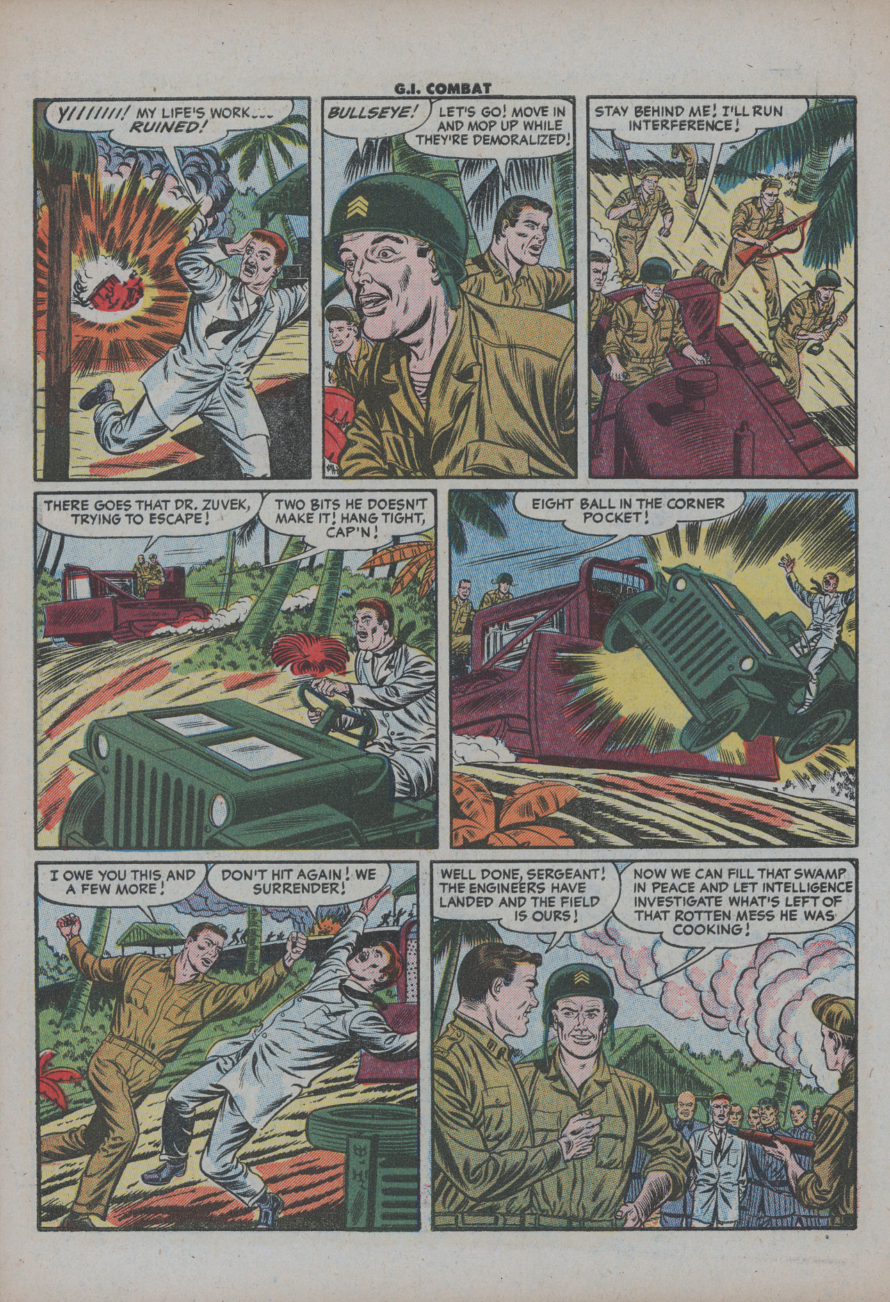 Read online G.I. Combat (1952) comic -  Issue #32 - 10