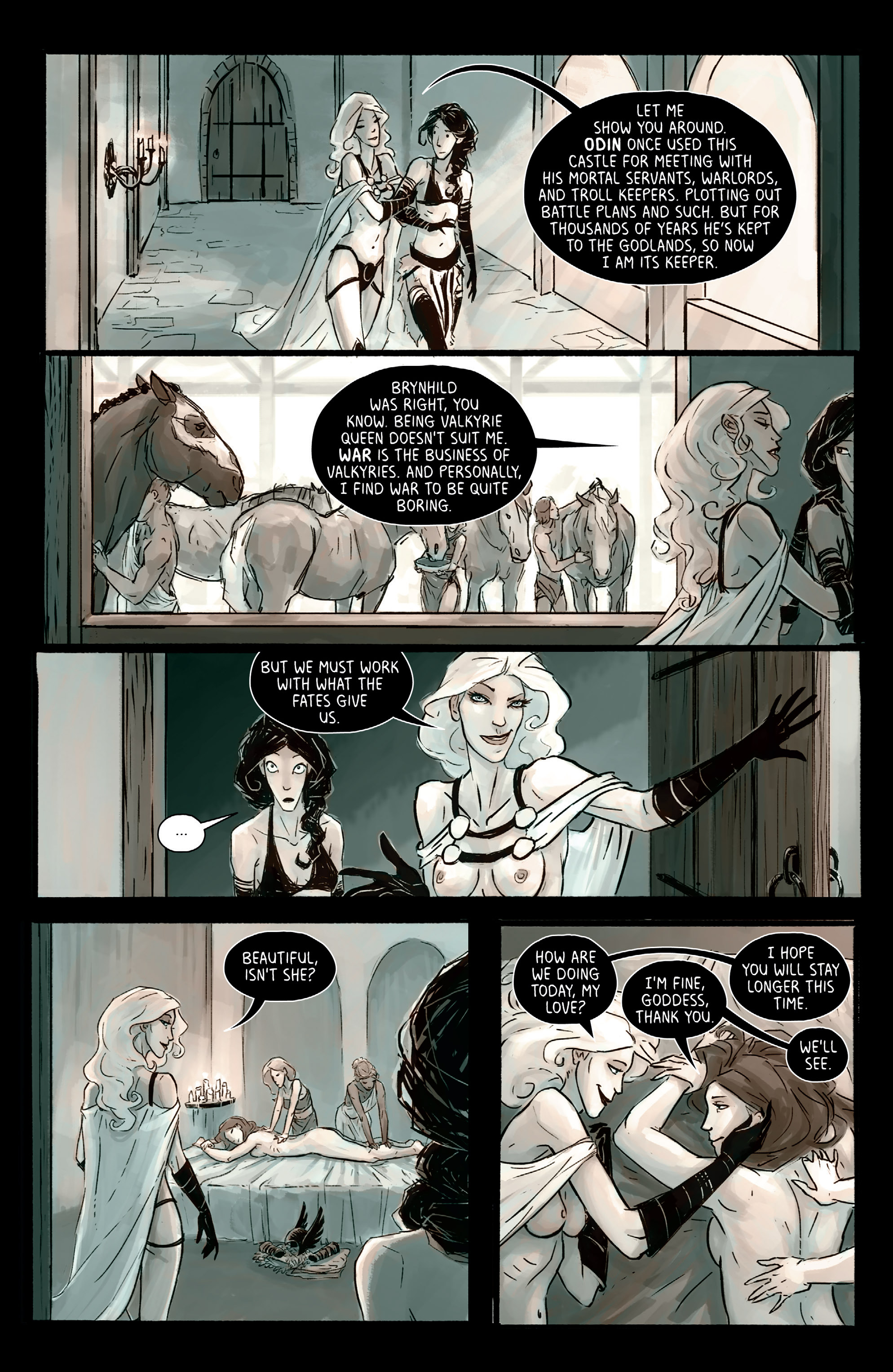 Read online Heathen (2017) comic -  Issue #3 - 8