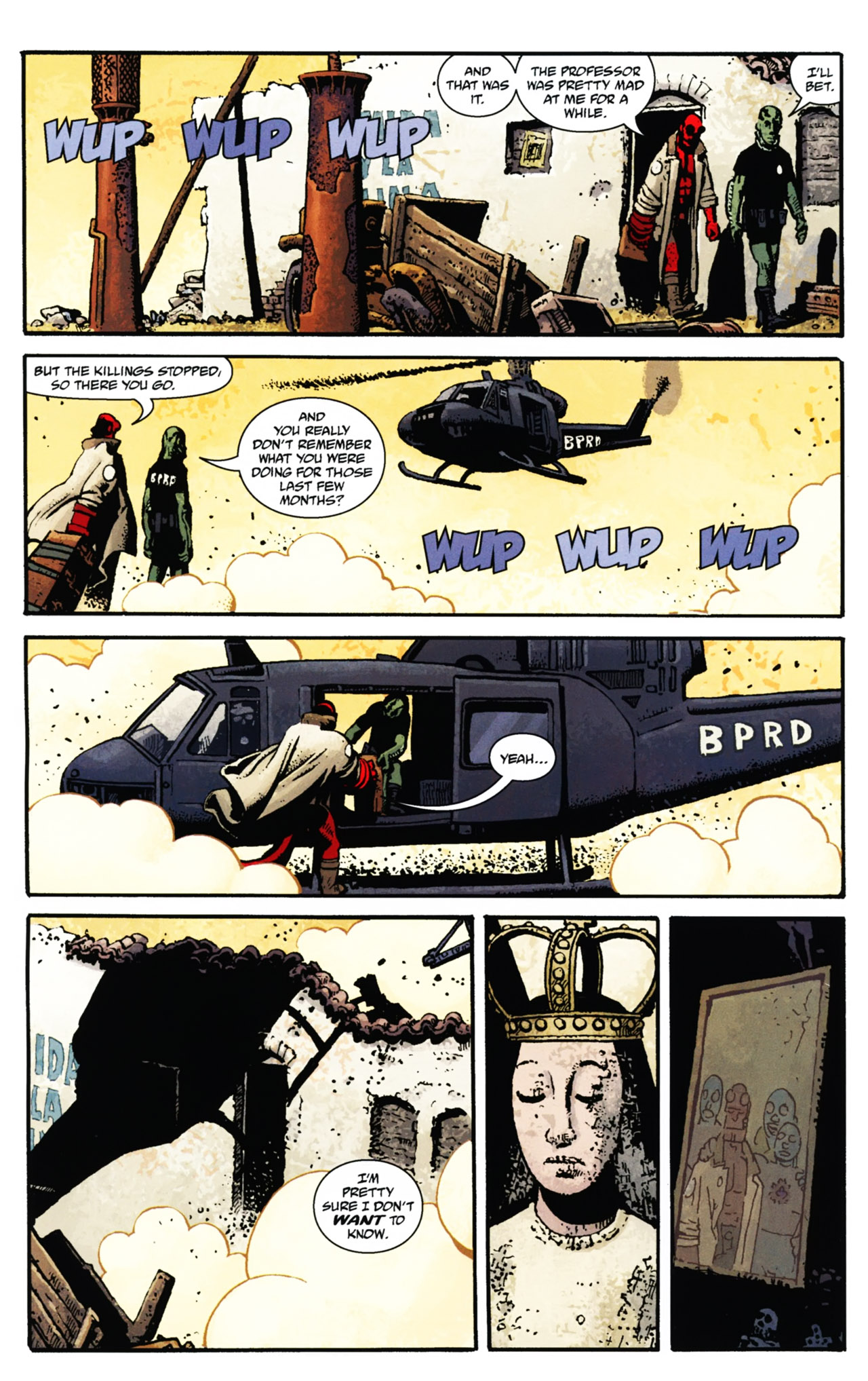 Read online Hellboy In Mexico (2010) comic -  Issue # Full - 29