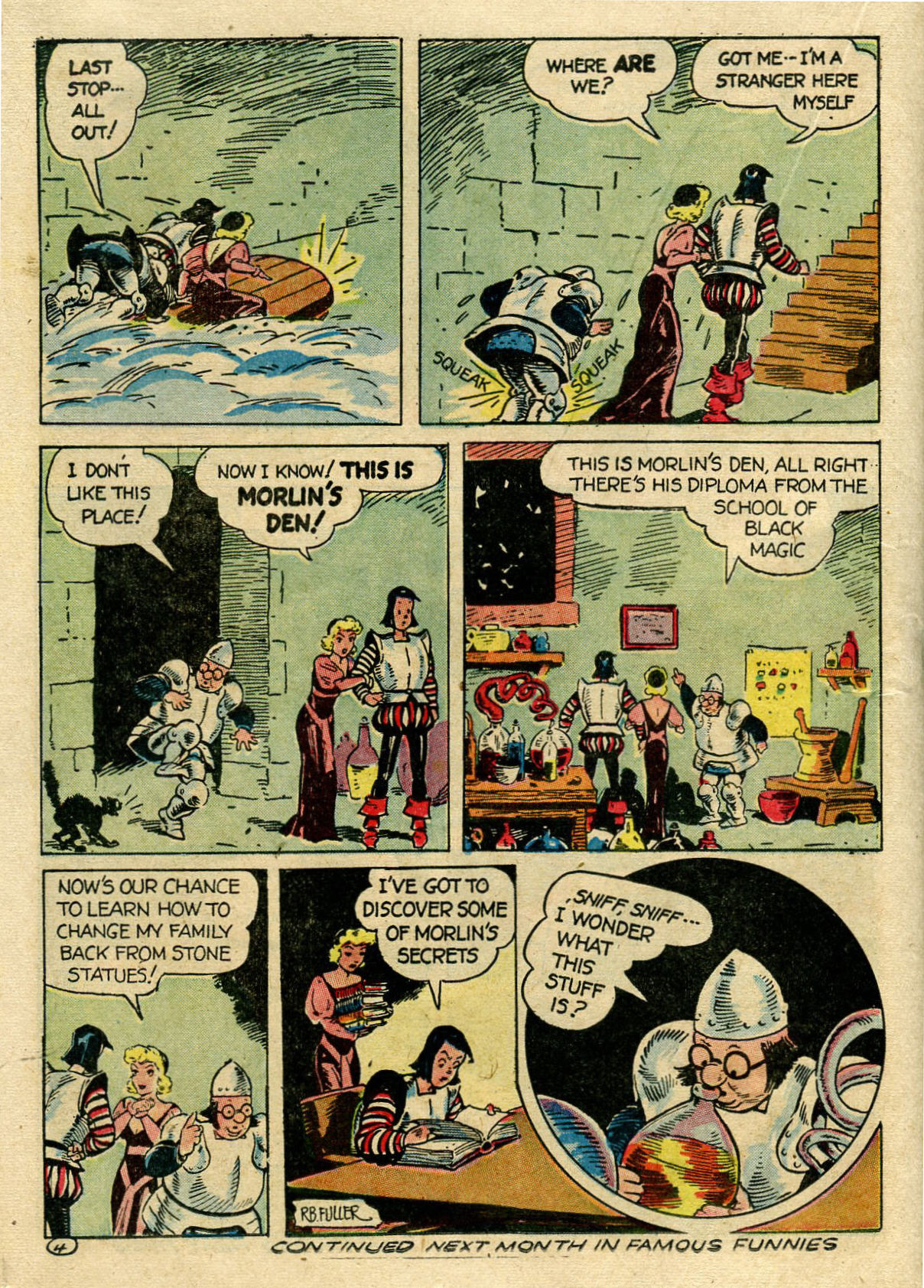 Read online Famous Funnies comic -  Issue #109 - 40