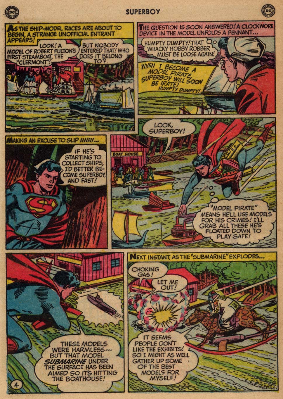 Read online Superboy (1949) comic -  Issue #9 - 35