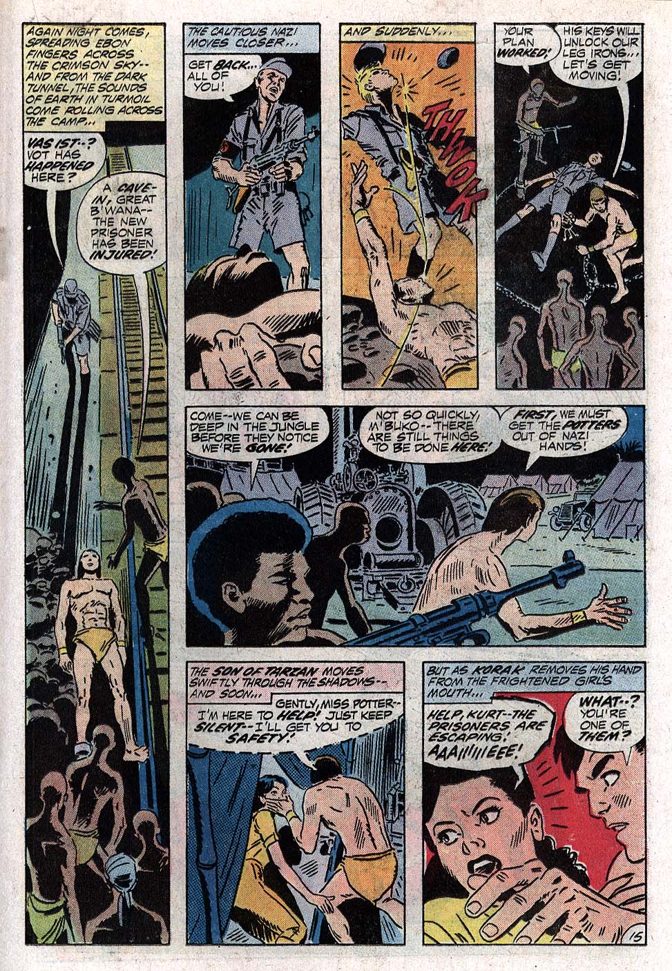Read online Korak, Son of Tarzan (1972) comic -  Issue #47 - 15