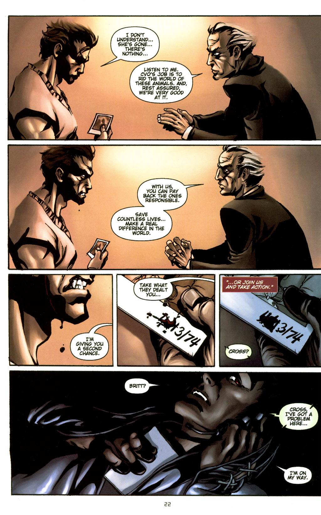 Read online CVO: Covert Vampiric Operations comic -  Issue # Full - 24